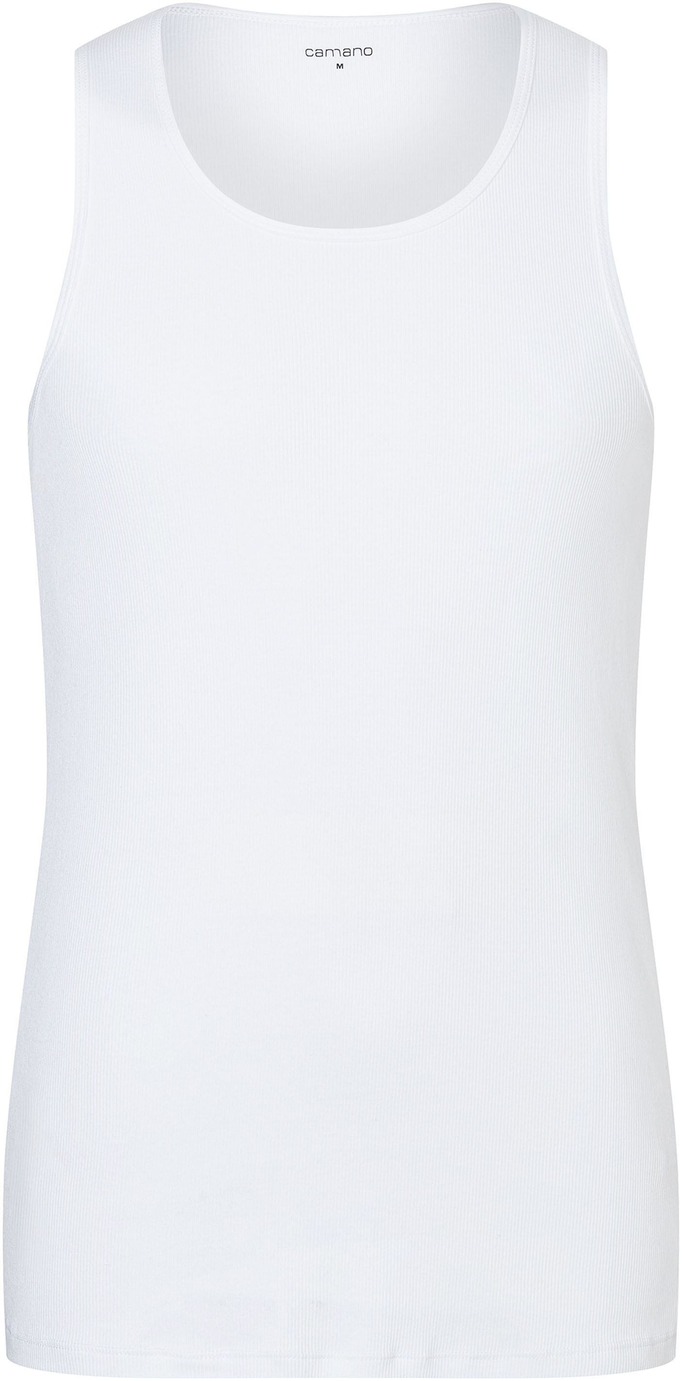 Camano Unterhemd »comfort«, (2er Pack), mit tiefem Rundhals