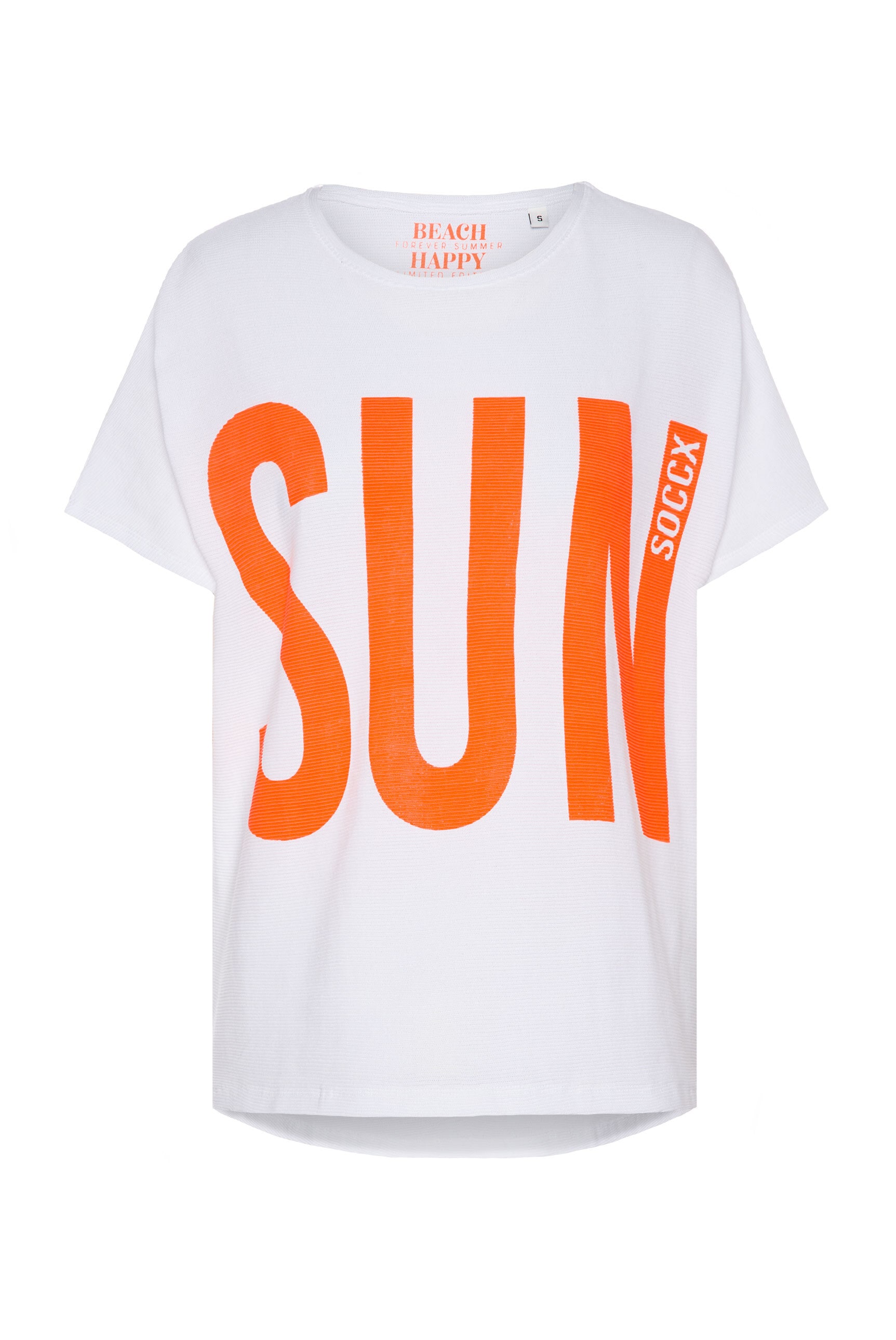 SOCCX Rundhalsshirt, mit überschnittenen Schultern kaufen online