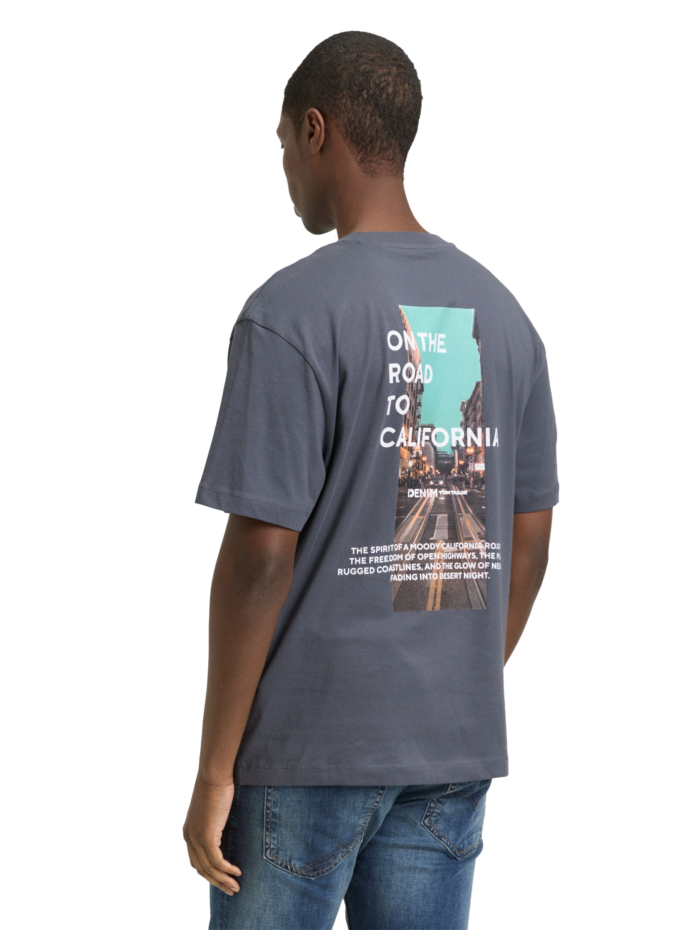 TOM TAILOR Denim T-Shirt mit Fotoprint