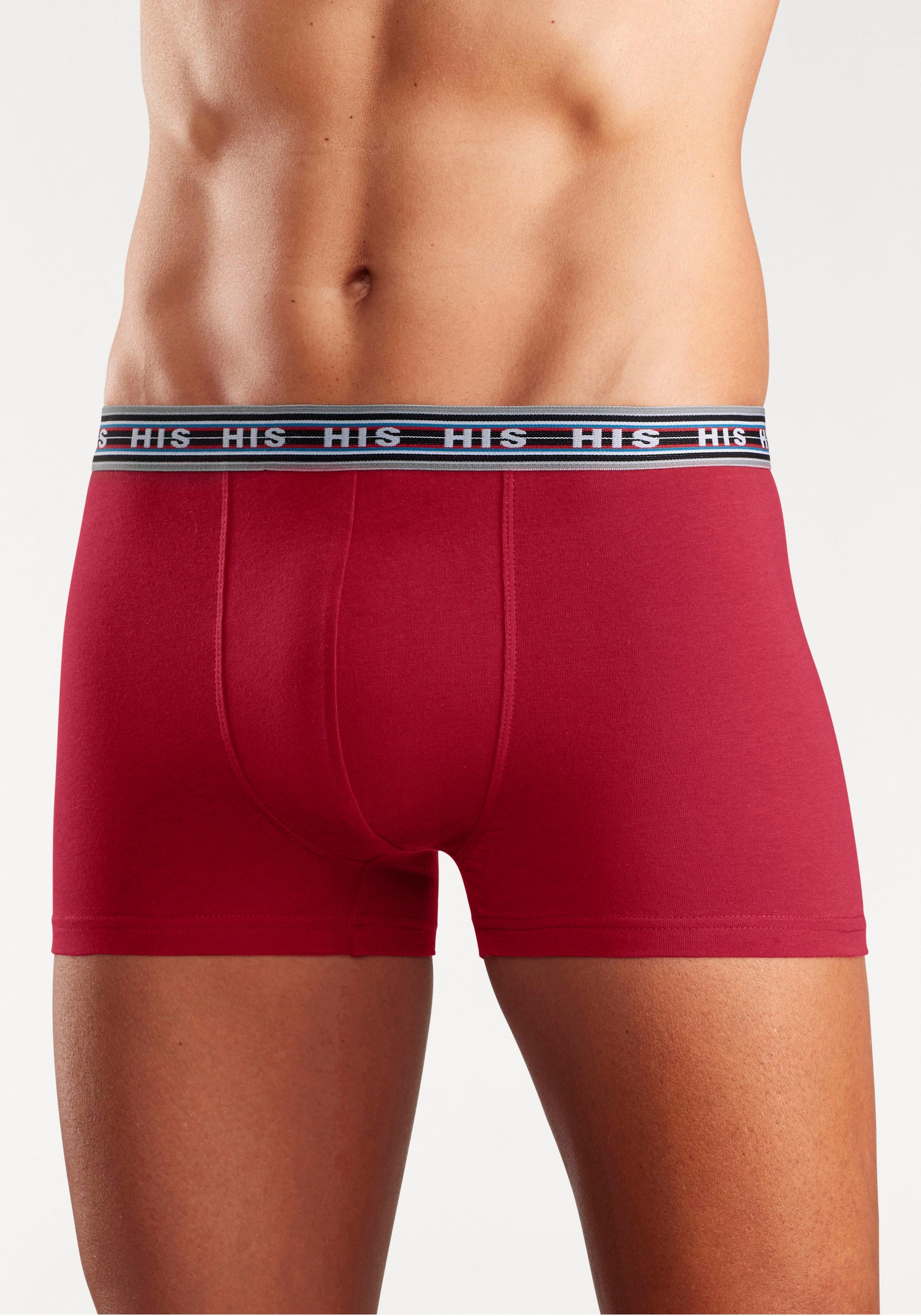 H.I.S Boxer »Boxershorts für Herren«, (Packung, 5 St.), aus Baumwoll-Stretch