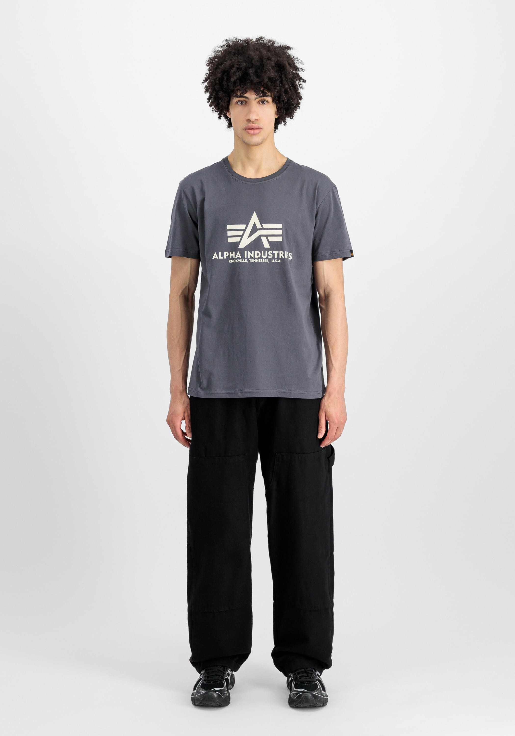 Alpha Industries T-Shirt »Alpha Industries Men - T-Shirts Basic T-Shirt BL 2 Pack«