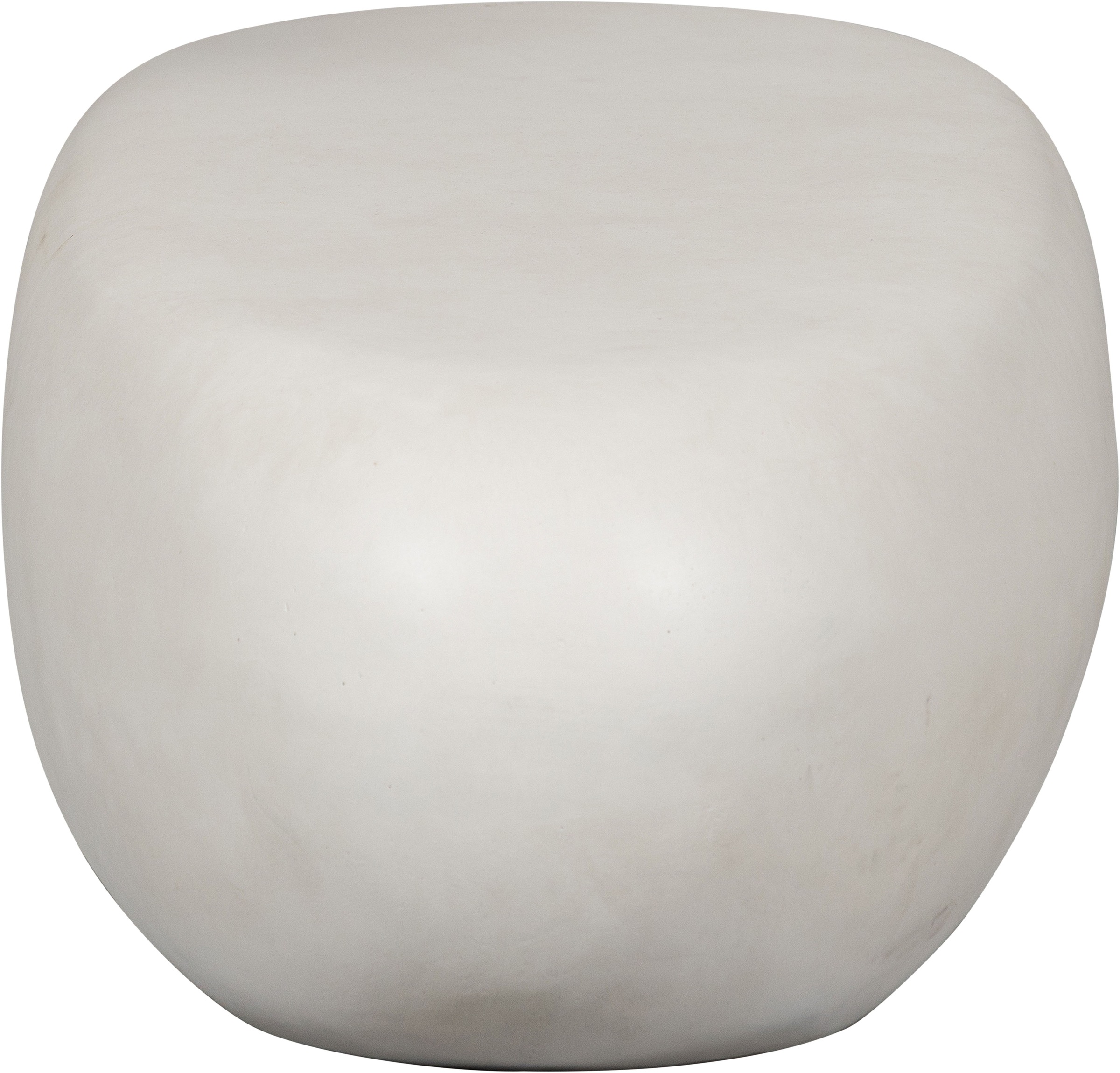 WOOOD Couchtisch »Pebble aus Fiberclay mit abgerundeter organischer Form« Glasfaser-Ton-Verbund, Tragkraft 90 kg, ausschließlich Innenbereich