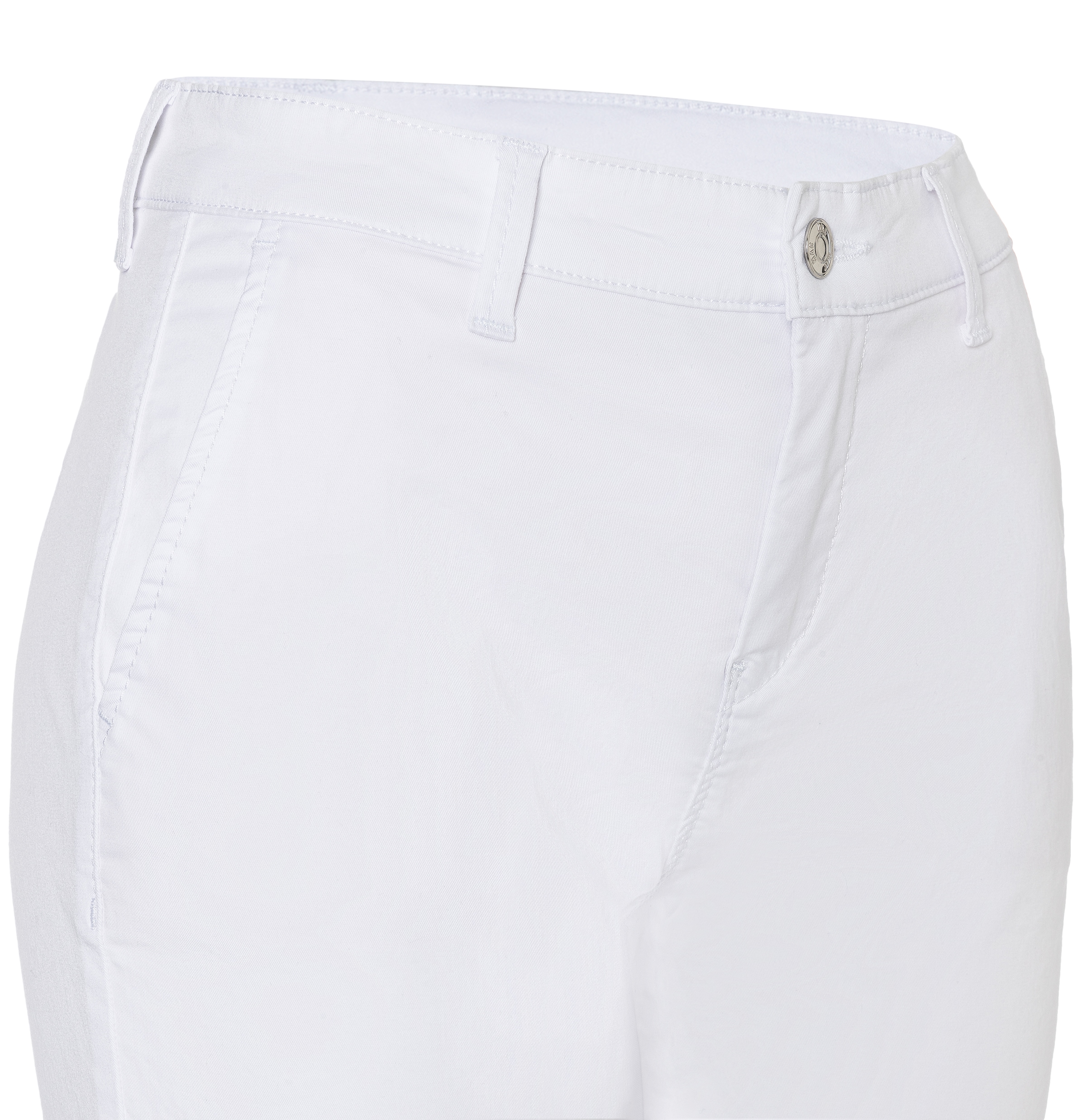 MAC Chinohose »CHINO turn up«, mit dezentem Glanz, elegant und sportiv zugleich