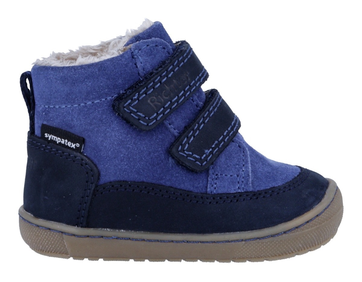 Richter Lauflernschuh »Maxi WMS: Mittel«, Winterschuh mit WMS und Warmfutter, Größenschablone zum Download