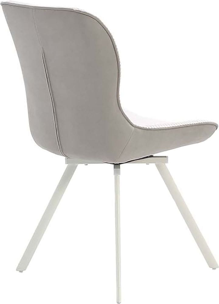 Jockenhöfer Gruppe 4-Fußstuhl »Mellum«, (Set), 2 St., Cord-Microfaser, Inklusive Drehfunktion (360° drehbar), Bezugsstoff Cord