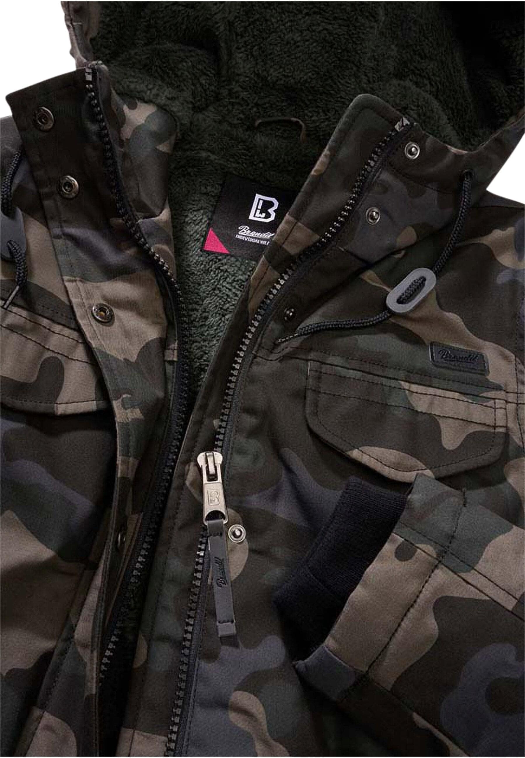 Brandit Parka »Brandit Damen Ladies Marsh Lake Parka« 1 Stk. tlg. mit Kapuze