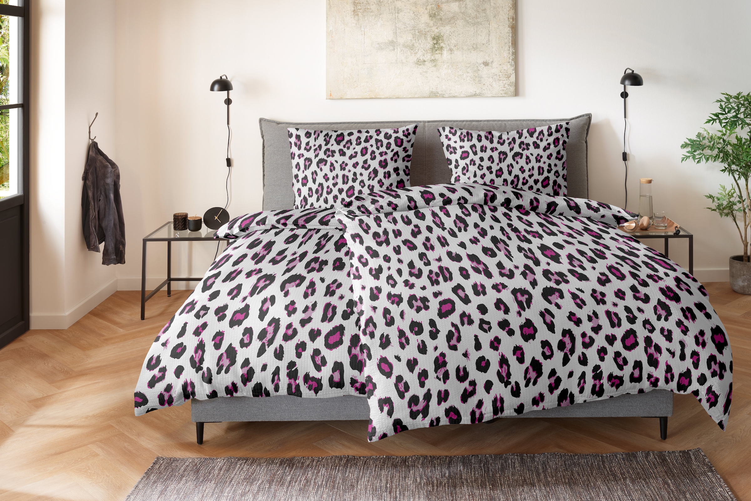 Primera Bettwäsche »Soft-Seersucker-Bettwäsche Serval« 2