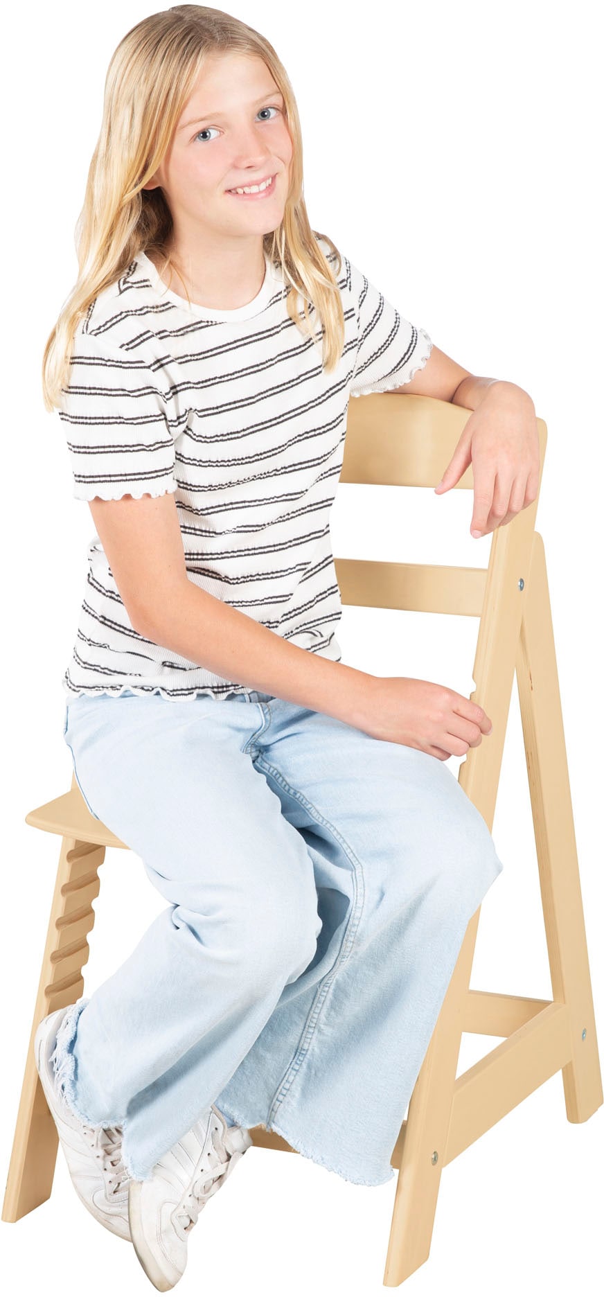 roba® Hochstuhl »Sit Up Flex, natur«, aus Holz
