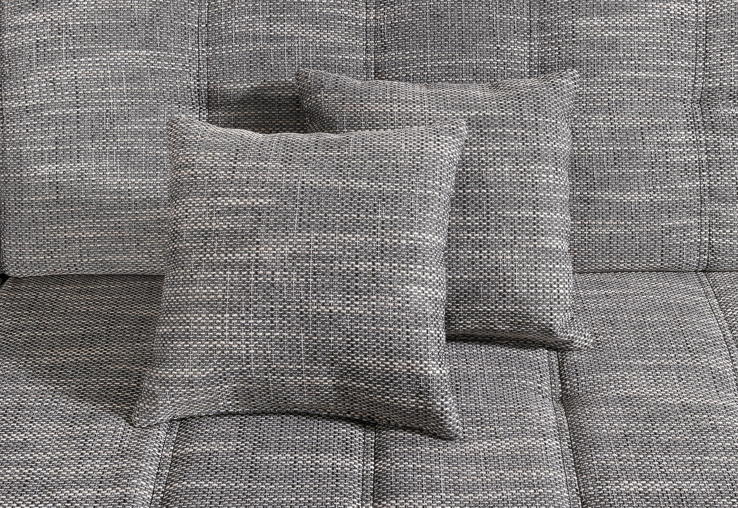 DOMO collection Ecksofa Treviso, wahlweise mit Bettfunktion, incl. Zierkissen