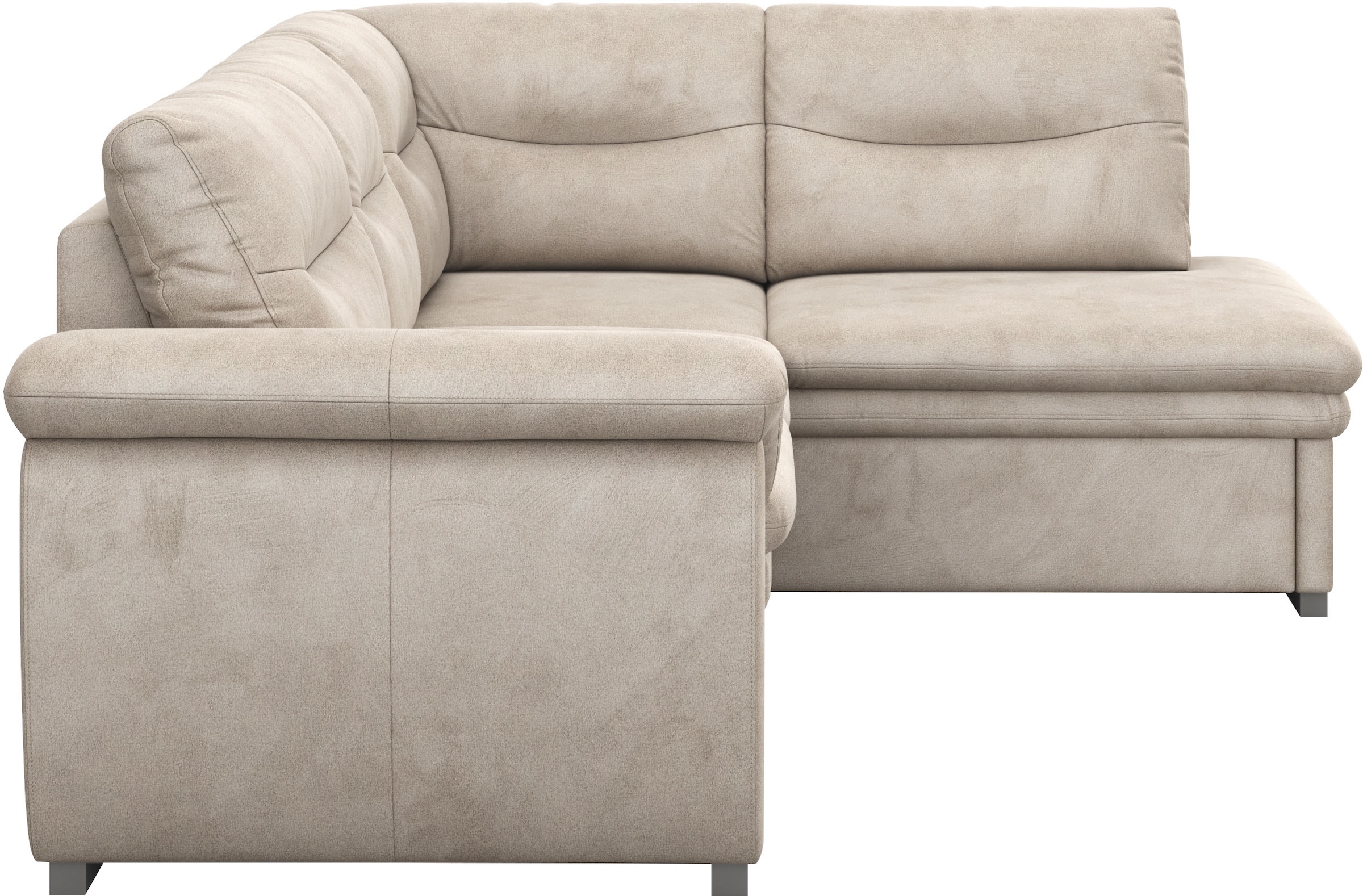 COTTA Ecksofa »Leandra L-Form«, wahlweise mit Bettfunktion & Bettkasten