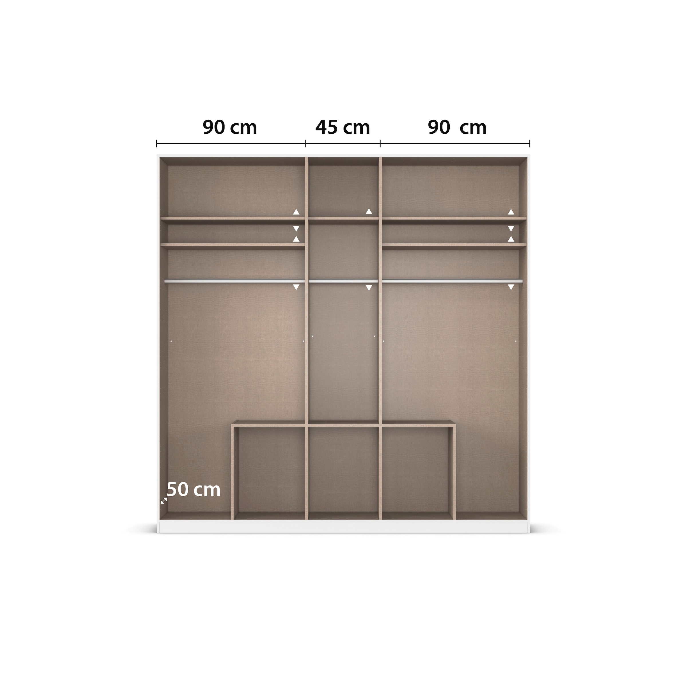 rauch Drehtürenschrank »Kleiderschrank Kleiderschränke Schrank Garderobe AGORDO mit Glasfront«, mit Außenschubkästen, in 6 Breiten und 2 Höhen MADE IN GERMANY