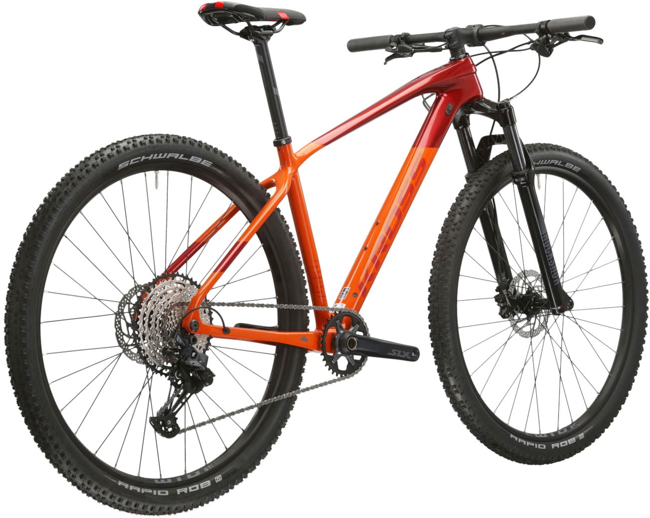 Kross Mountainbike »Hardtail Level 10.0«, 12 Gang, Shimano, DEORE SLX M7100 Schaltwerk, Kettenschaltung