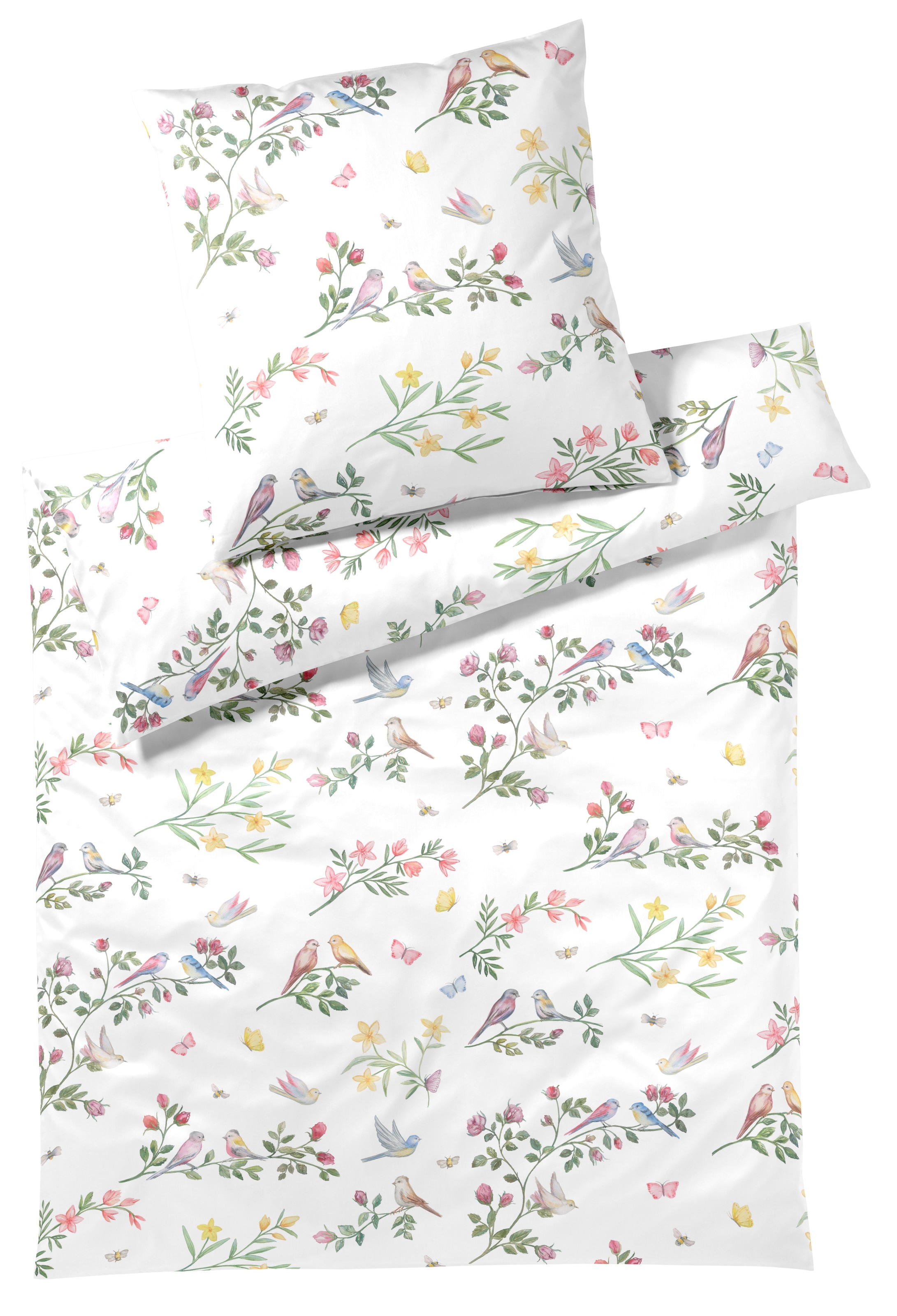Elegante Bettwäsche »Songbird«, angenehmes Hautgefühl günstig online kaufen