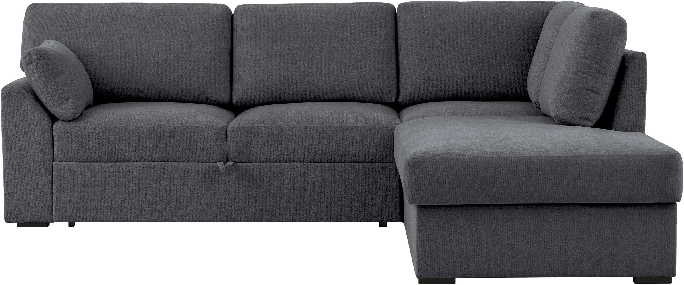 Home affaire Ecksofa »Citry«, Breite 242 cm, Chenille, Bettfunktion, Bettkasten, L-Form