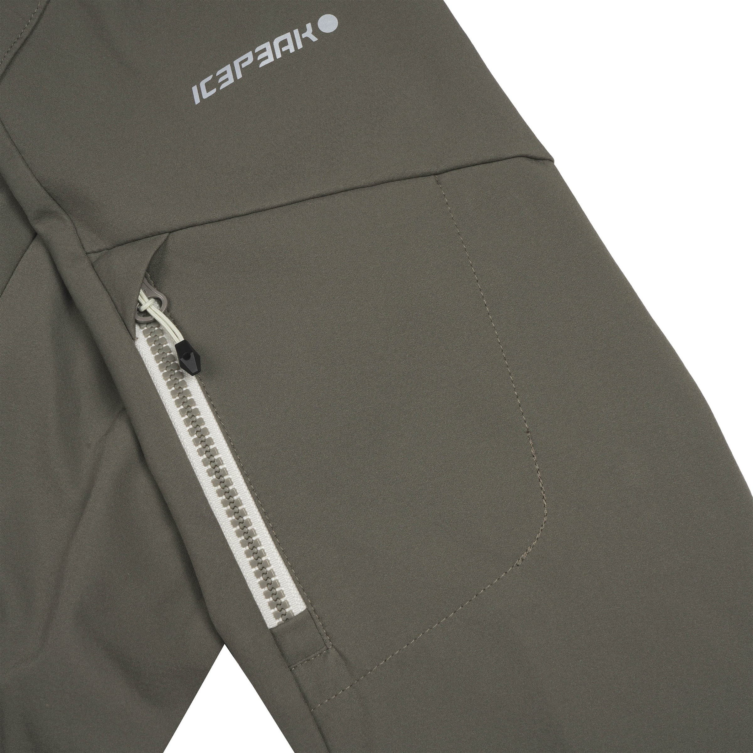 Icepeak Softshelljacke »BATHGATE« sportlicher Stil, wasserabweisend, atmungsaktiv, Wassersäule 10000