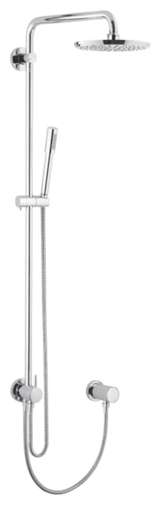 Grohe Duschsystem »Rainshower System 210«, Mögliche Neigung der Kopfbrause von 15°... kaufen