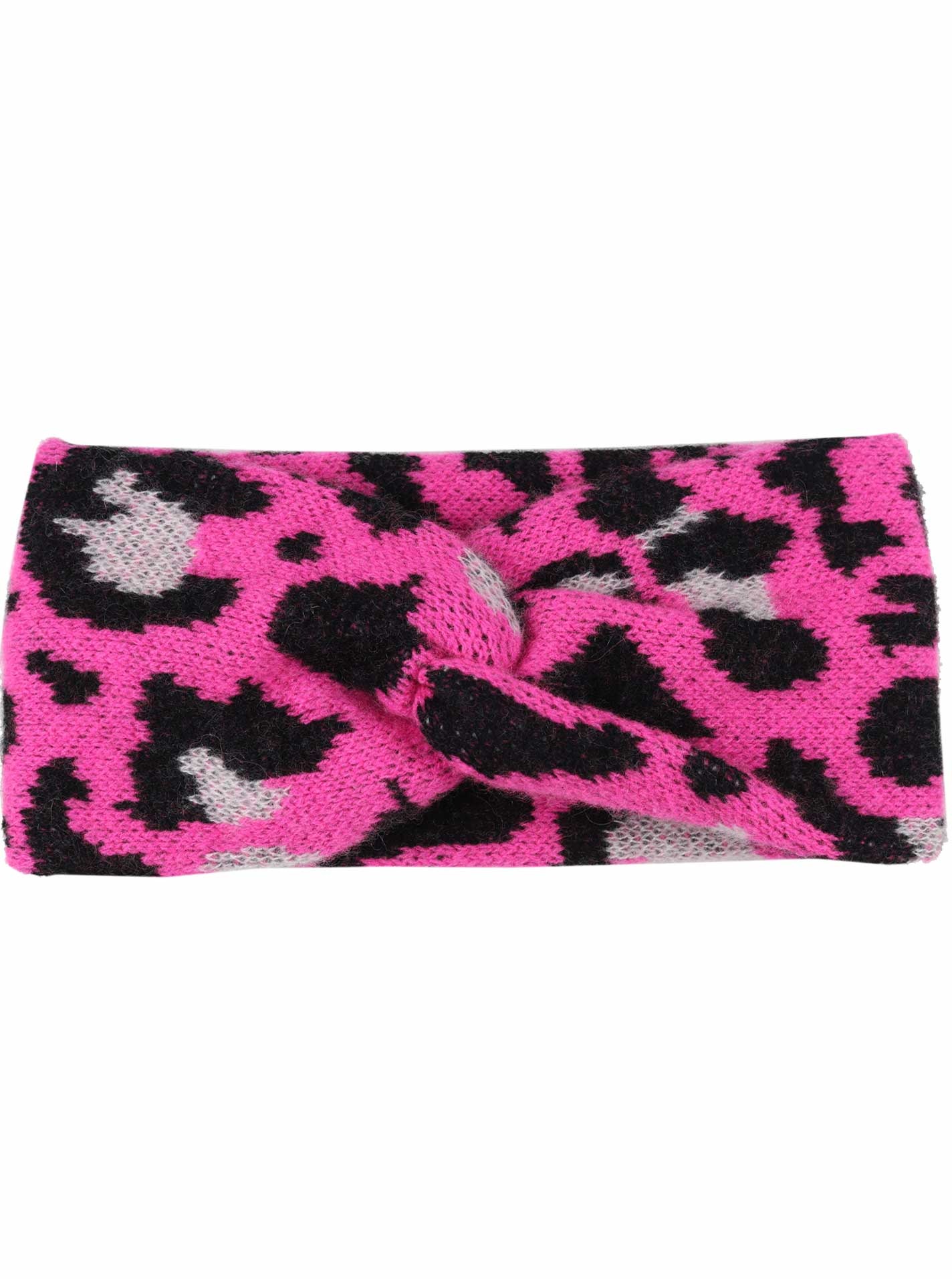 ZWILLINGSHERZ Stirnband »"Leo"« mit Leo Muster Pink