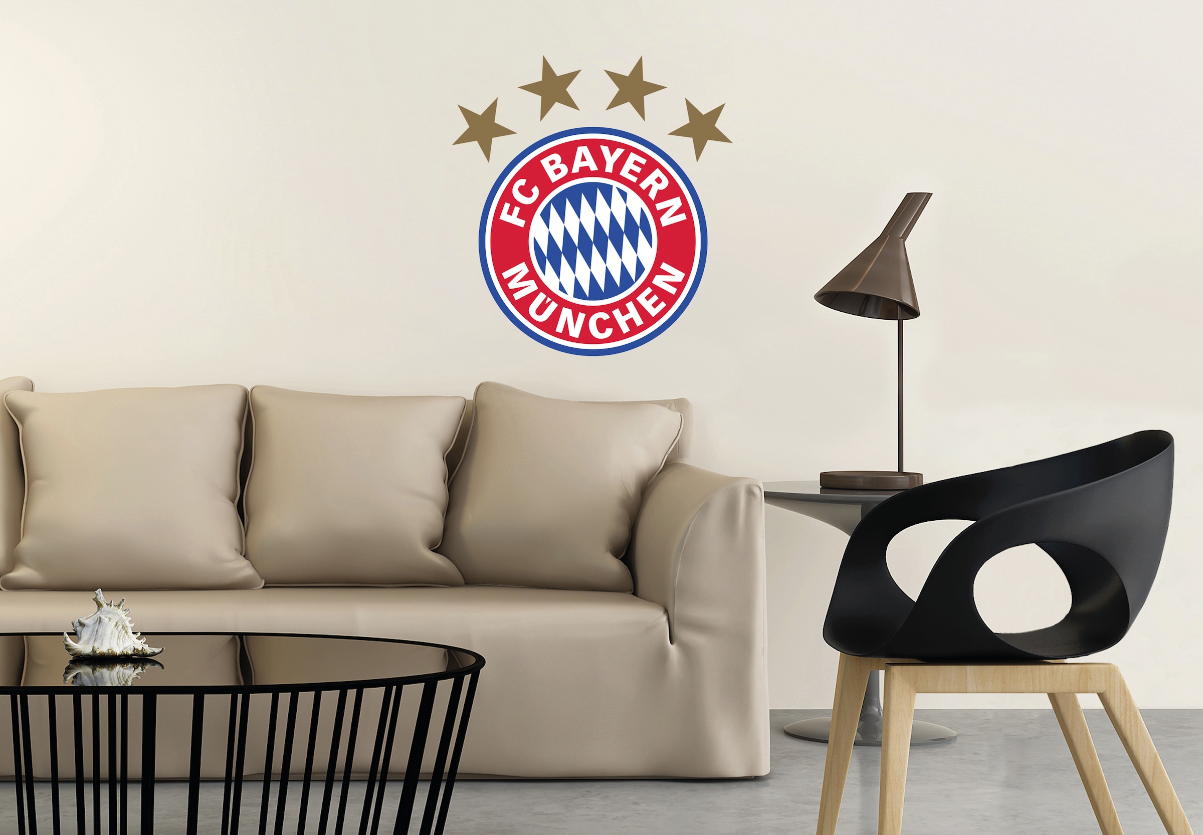 bestellen Logo« Rechnung Wandtattoo auf Wall-Art Bayern München »FC
