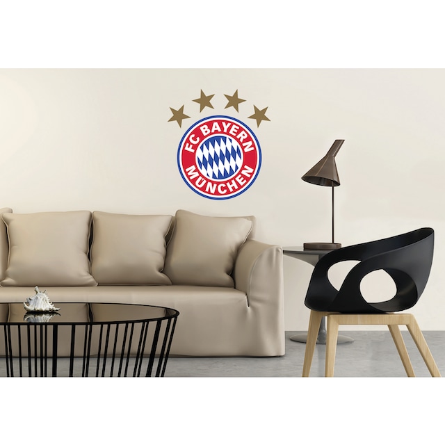 Wall-Art Wandtattoo »FC Bayern München Logo« auf Rechnung bestellen