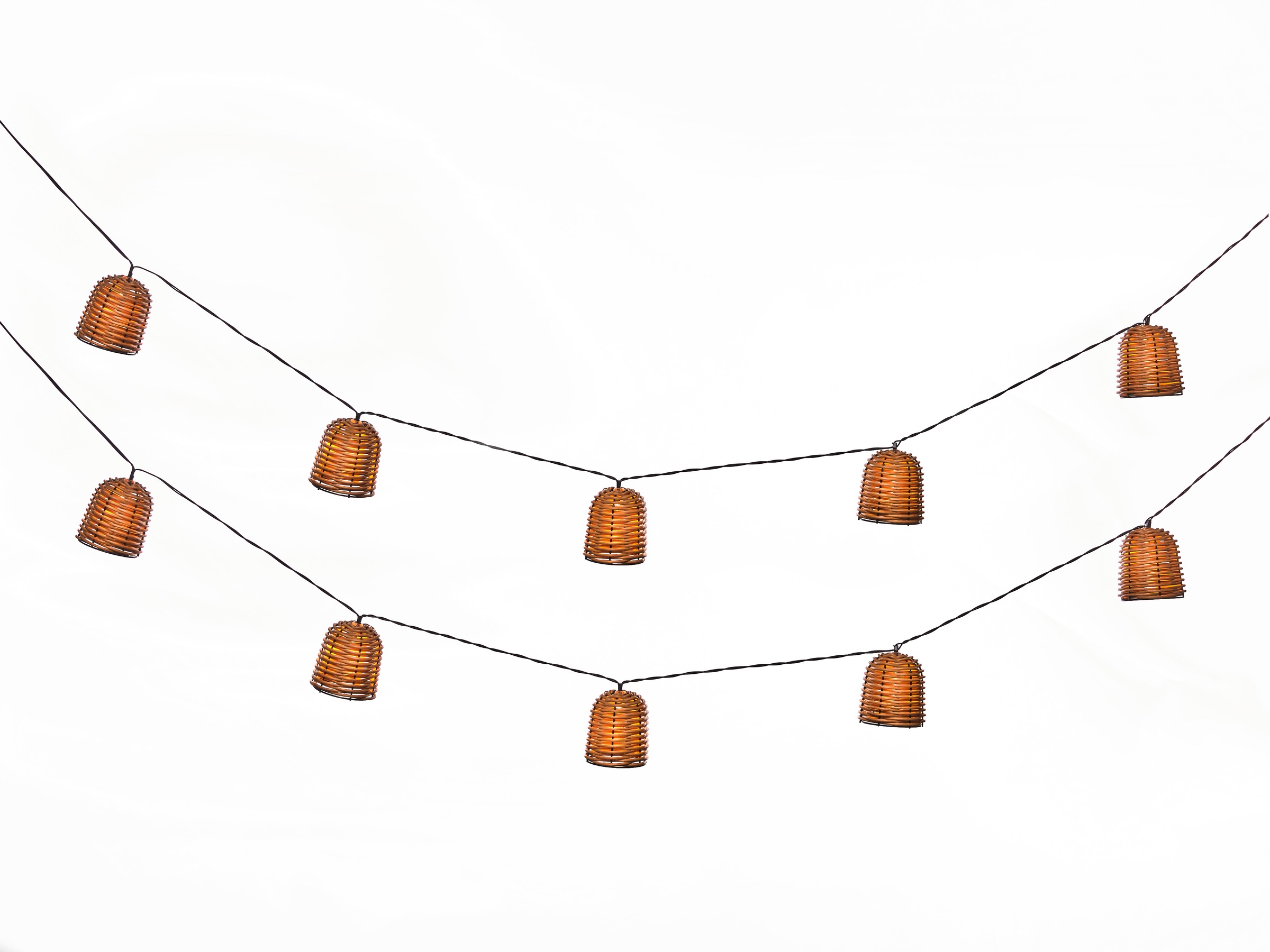 LUXFORM LED-Lichterkette »Luxform Solar Rattan« 1 Stk.-flammig LED-Lichterk günstig online kaufen