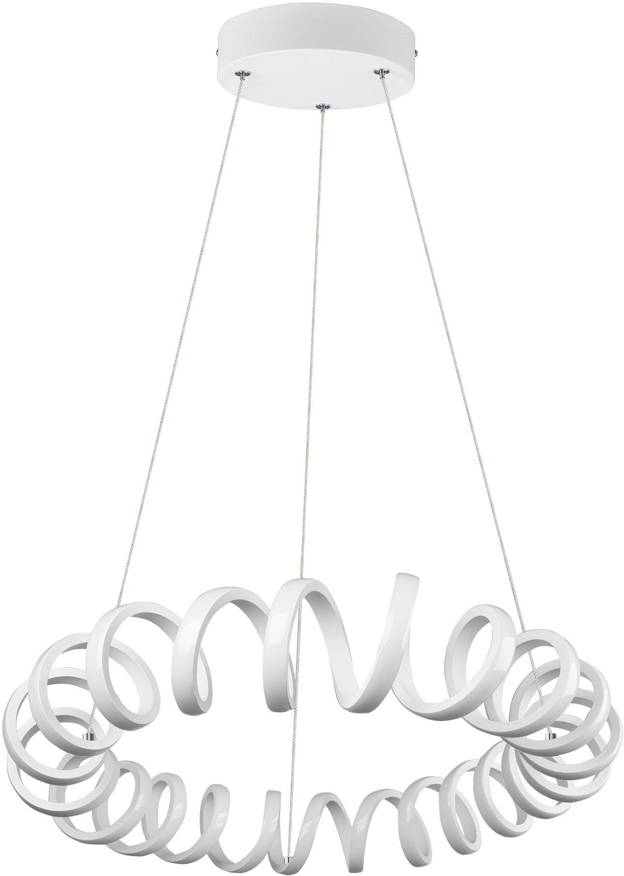 TRIO Leuchten LED Pendelleuchte »Curl«, 1 flammig, Leuchtmittel LED-Modul günstig online kaufen