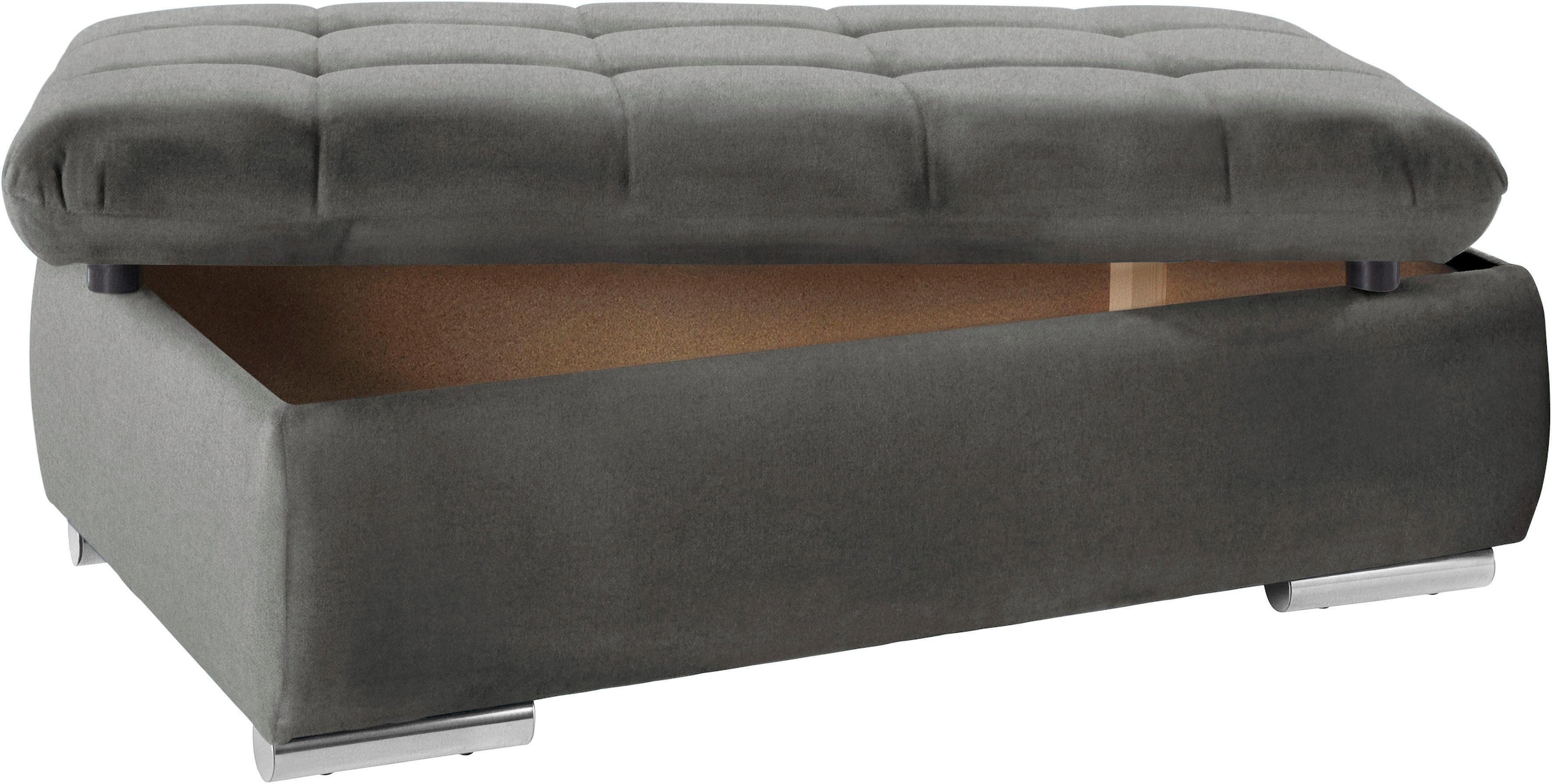 DOMO collection Hocker »Mona«, mit Stauraumfach