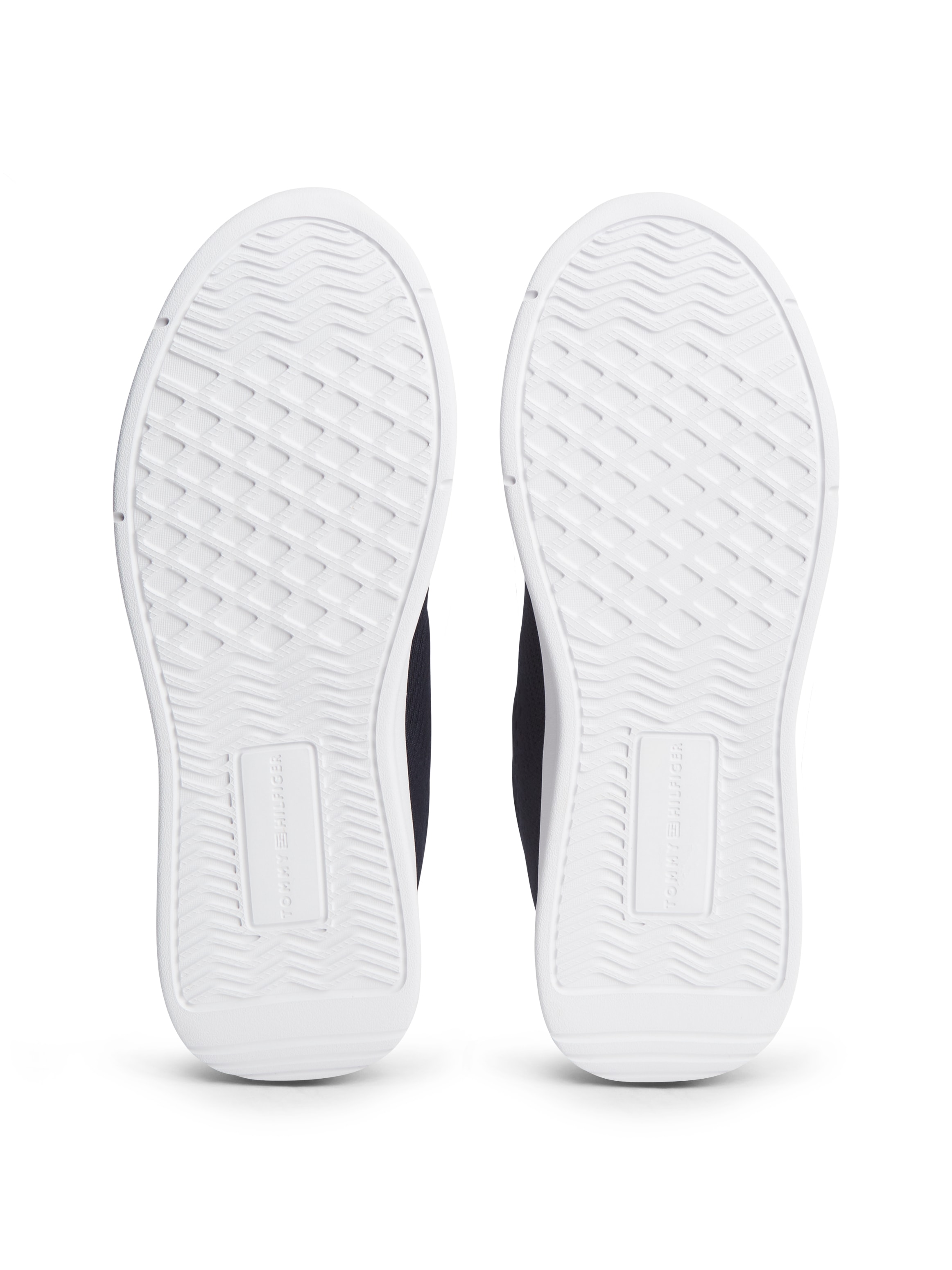 Tommy Hilfiger Sneaker »LIGHTWEIGHT RUNNER KNIT«  Freizeitschuh, Halbschuh, Schnürschuh mit seitlicher Logo-Flagg