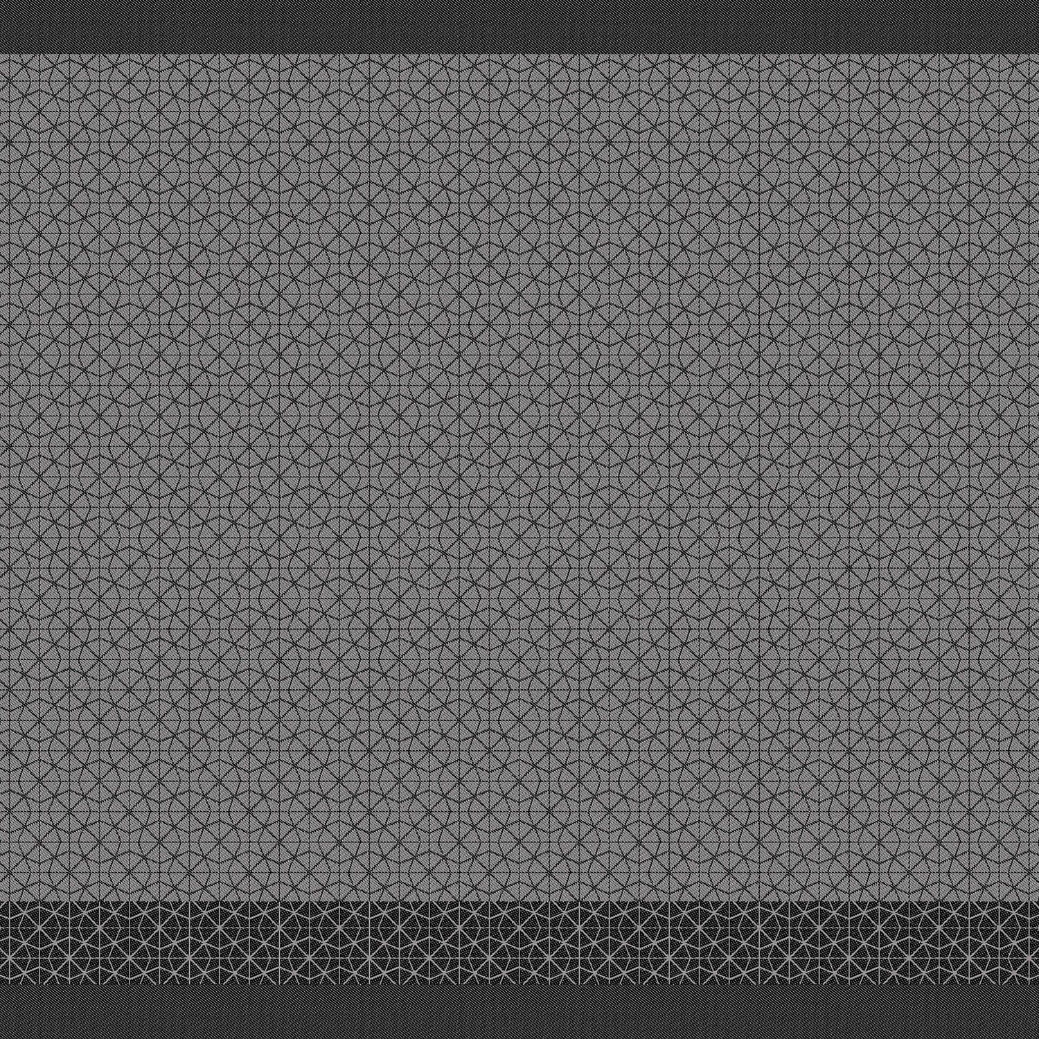 DDDDD Geschirrtuch »Chrystal« Jacquard-Gewebe, 60 x 65 cm schwarz Obermaterial: 100% Baumwolle