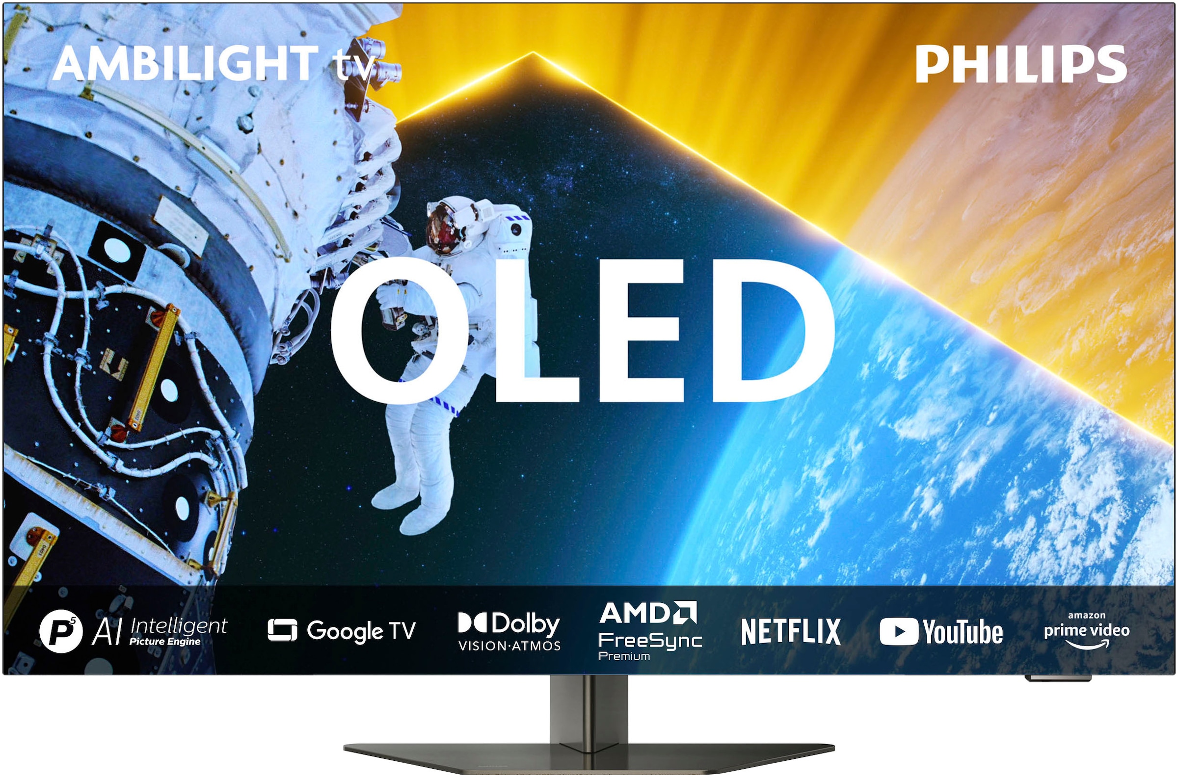 Philips OLED-Fernseher »55OLED809/12«, 4K Ultra HD, Smart-TV-Google TV