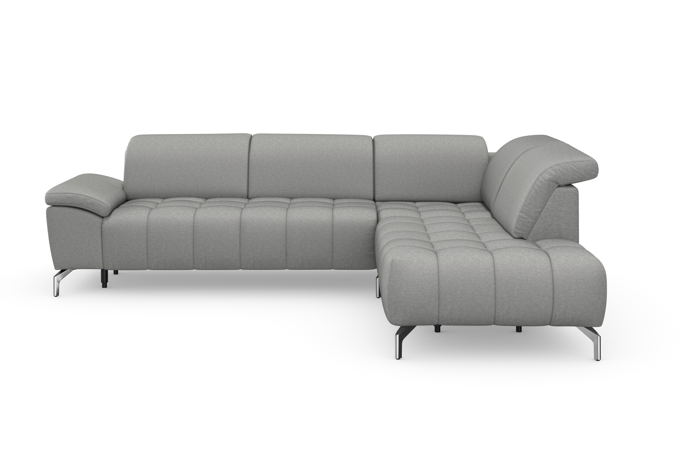 sit&more Ecksofa »Cool L-Form«, wahlweise mit Kopfteilverstellung und Vorzi günstig online kaufen