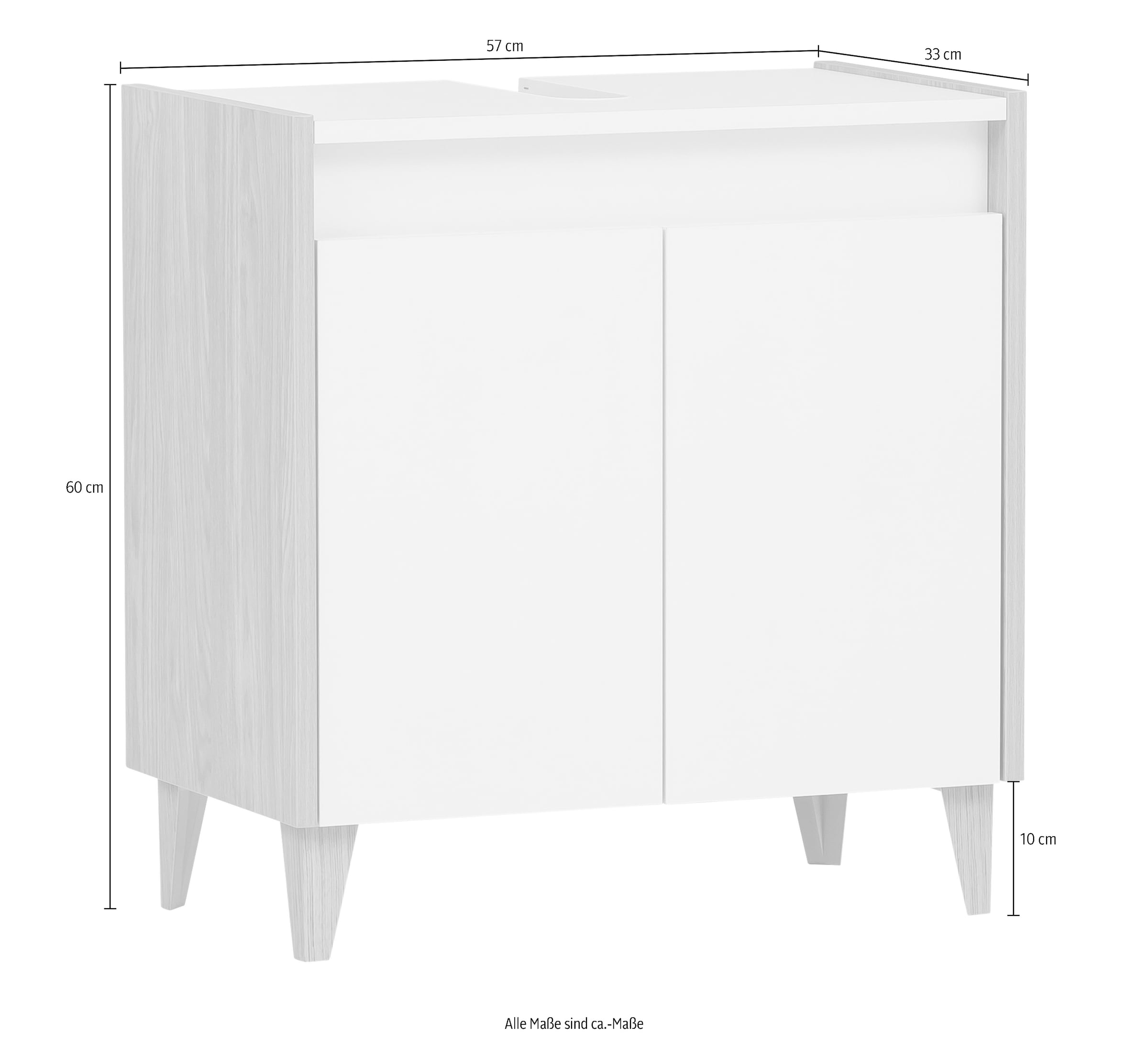 Schildmeyer Waschbeckenunterschrank »Elba«, Breite 56,9 cm im Online-Shop  bestellen