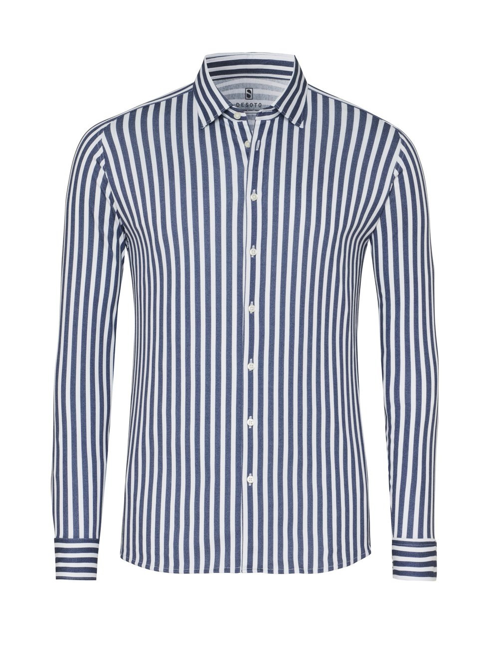 DESOTO Langarmhemd »Jerseyhemd Casual Kent«