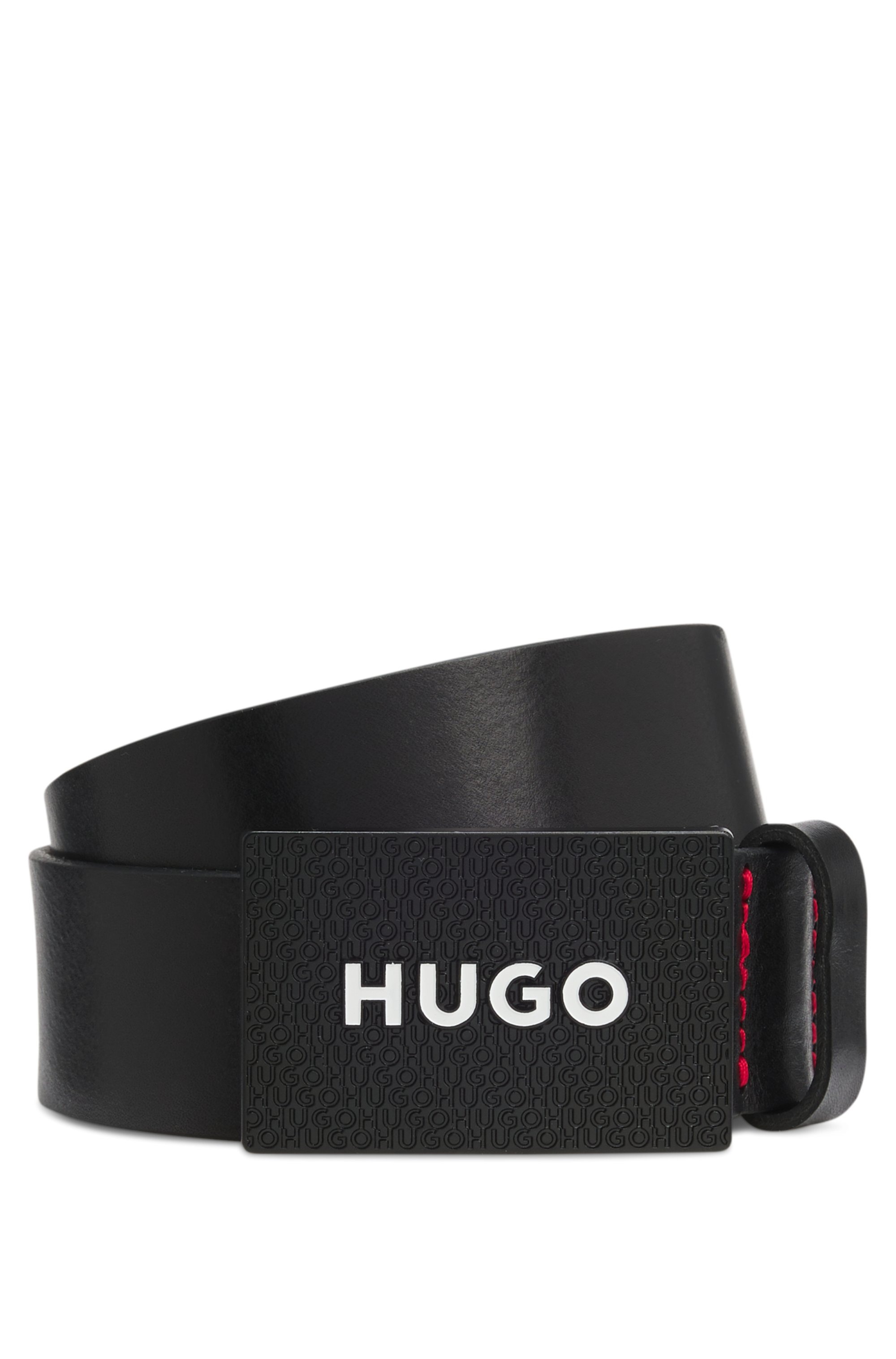 HUGO Ledergürtel »Gilao-Z_Sz35«, mit BOSS Schriftzug