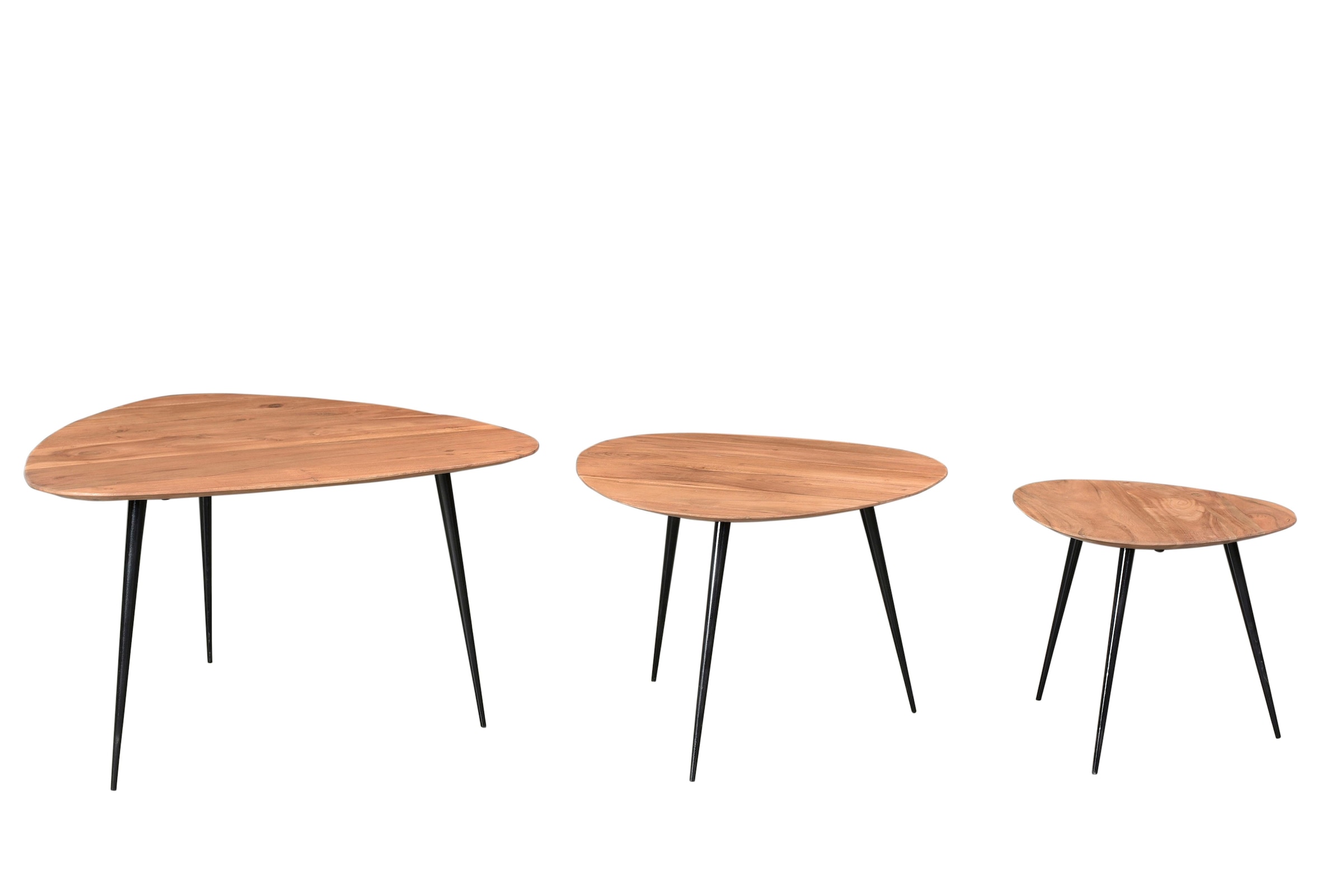 SIT Couchtisch mit Massivholzplatte aus Akazie