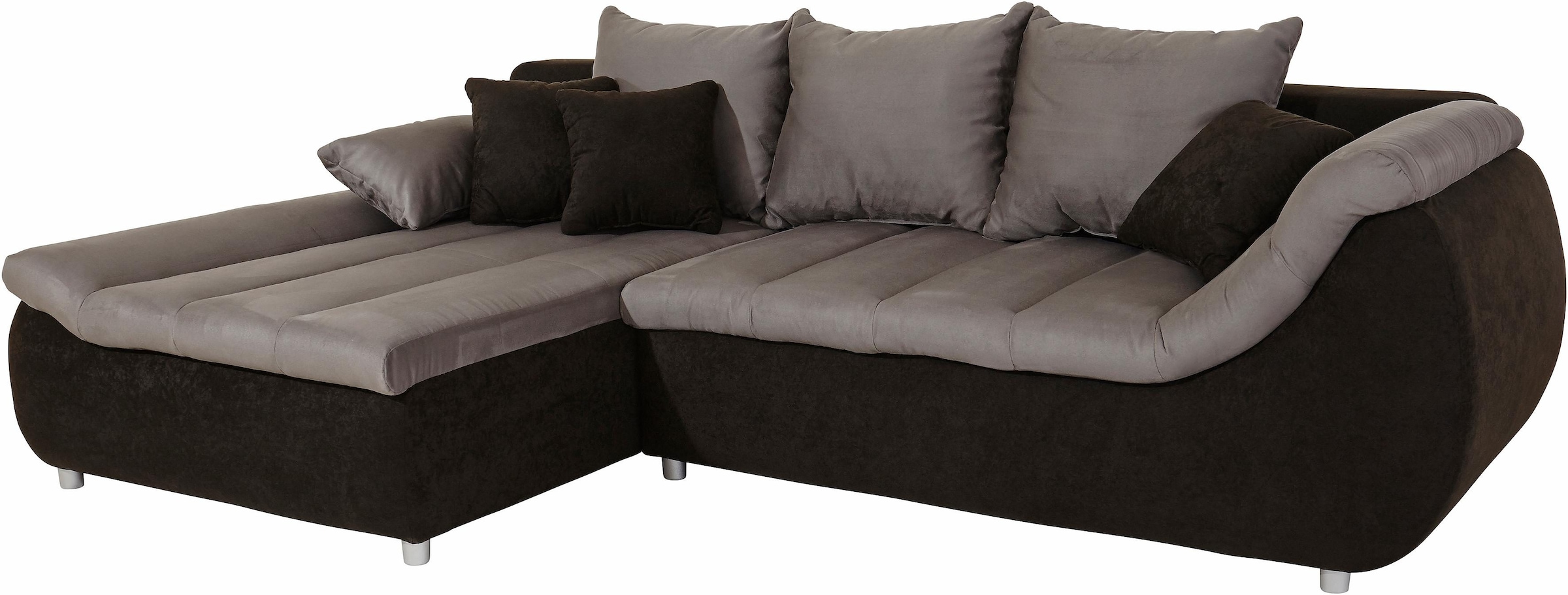 Home affaire Ecksofa »Imolla modern, Breite 270cm, bequem, aktuelle Steppun günstig online kaufen
