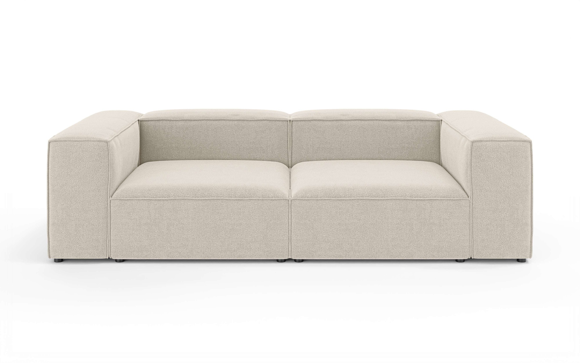 INOSIGN Big-Sofa »XL HAILY Modularsofa extra tief, Maße B/T/H: 260/130/72 c günstig online kaufen