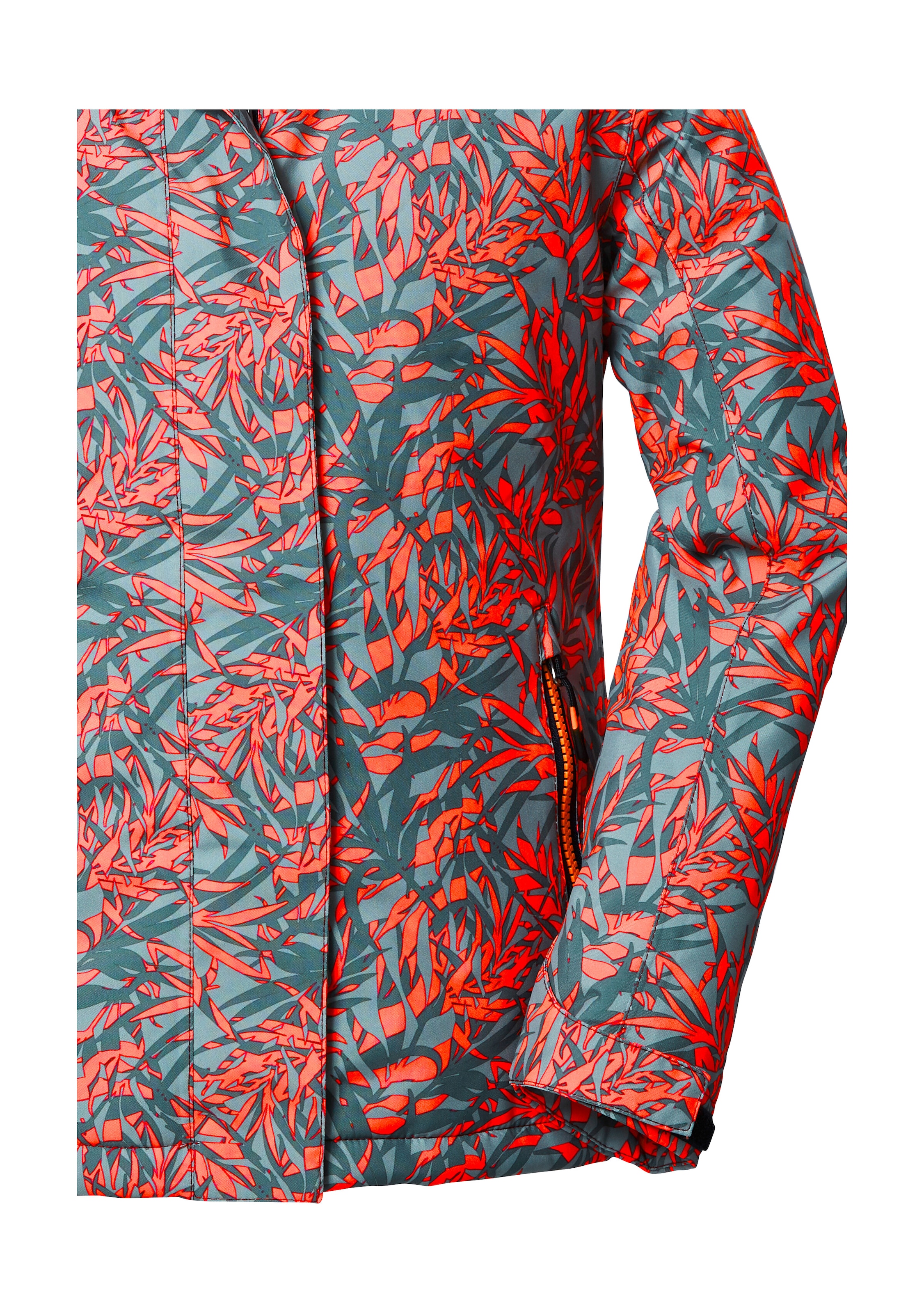 Killtec Funktionsjacke »KOW 355 GRLS JCKT«, Wasserdichte Mädchenjacke mit Kapuze, Schneefang und Fleece
