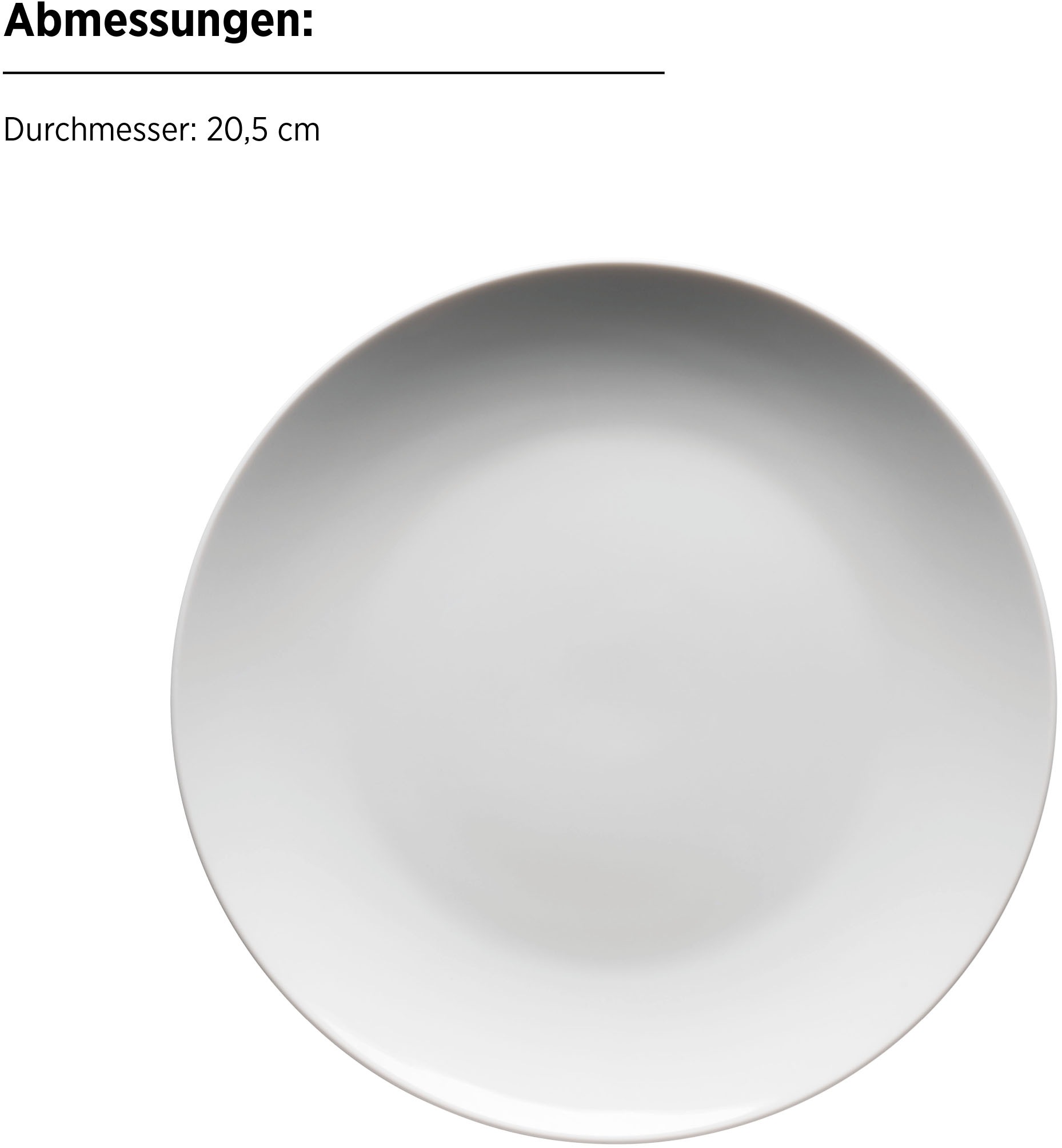 MÄSER Dessertteller »BARCA, Dessertteller Set, Porzellan«