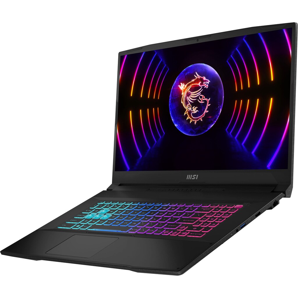 MSI Gaming-Notebook »Katana 17" Laptop, Full HD Display, 16 GB RAM, Windows 11 Home,«, 43,9 cm, / 17,3 Zoll, Intel, Core i5, GeForce RTX 4050, 1000 GB SSD, B12VEK-407