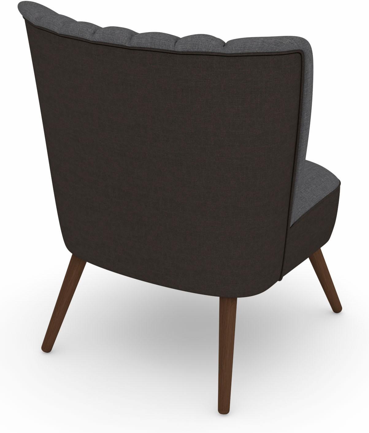 Max Winzer® Sessel »Aspen«, im Retrolook, zum Selbstgestalten