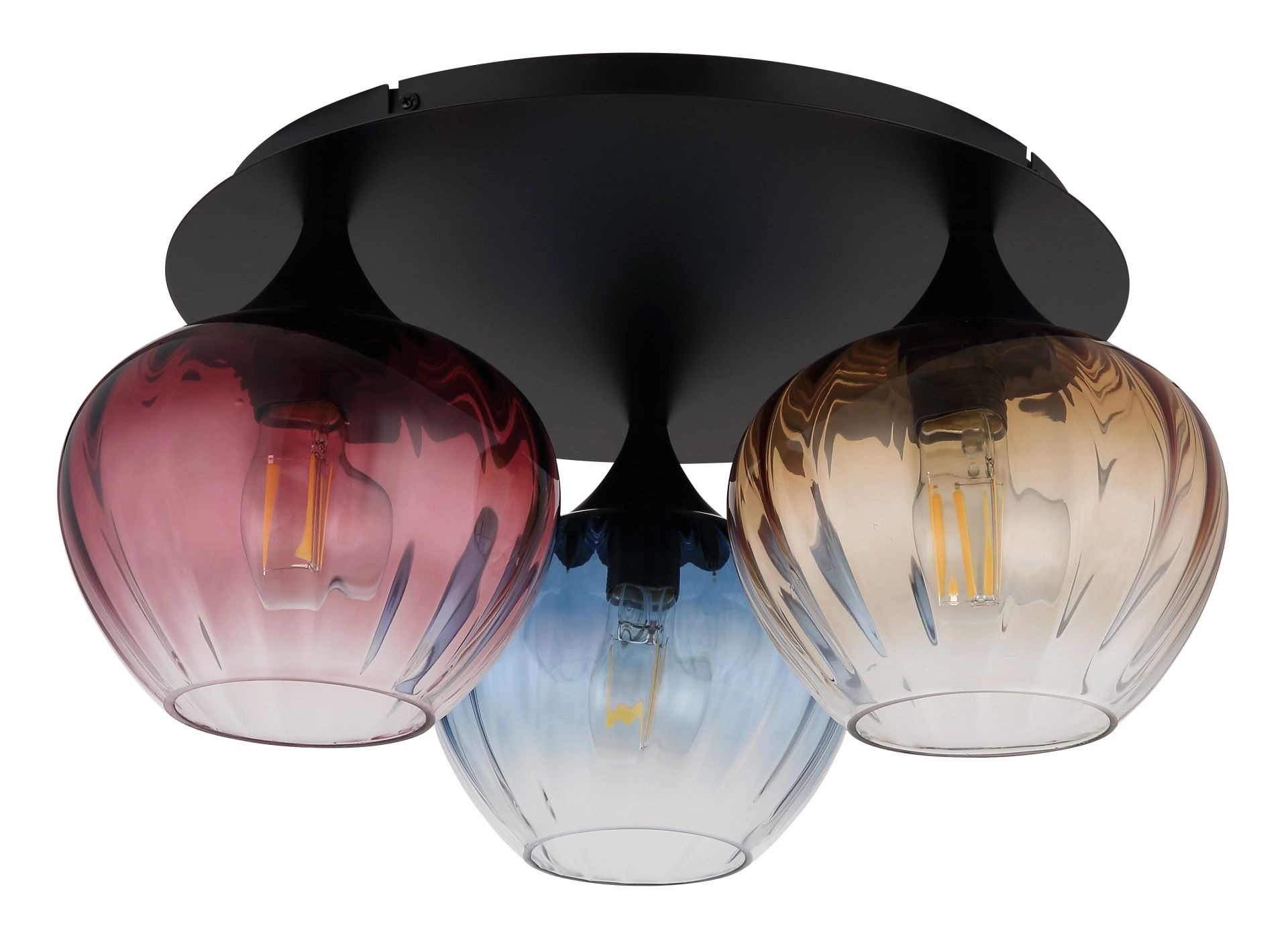 GLOBO LIGHTING Deckenleuchte »SANDER«, Leuchtmittel E27   ohne Leuchtmittel günstig online kaufen