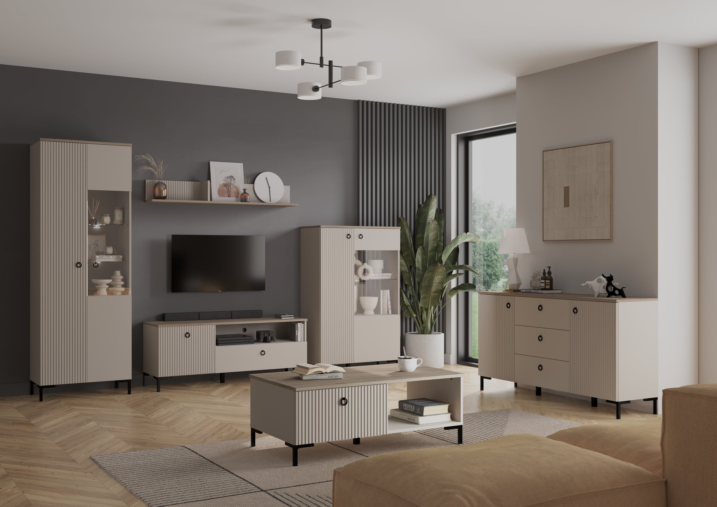 Home affaire Sideboard »Luminara« 1 Stk. tlg. Kommode mit Soft-Close Funkti günstig online kaufen