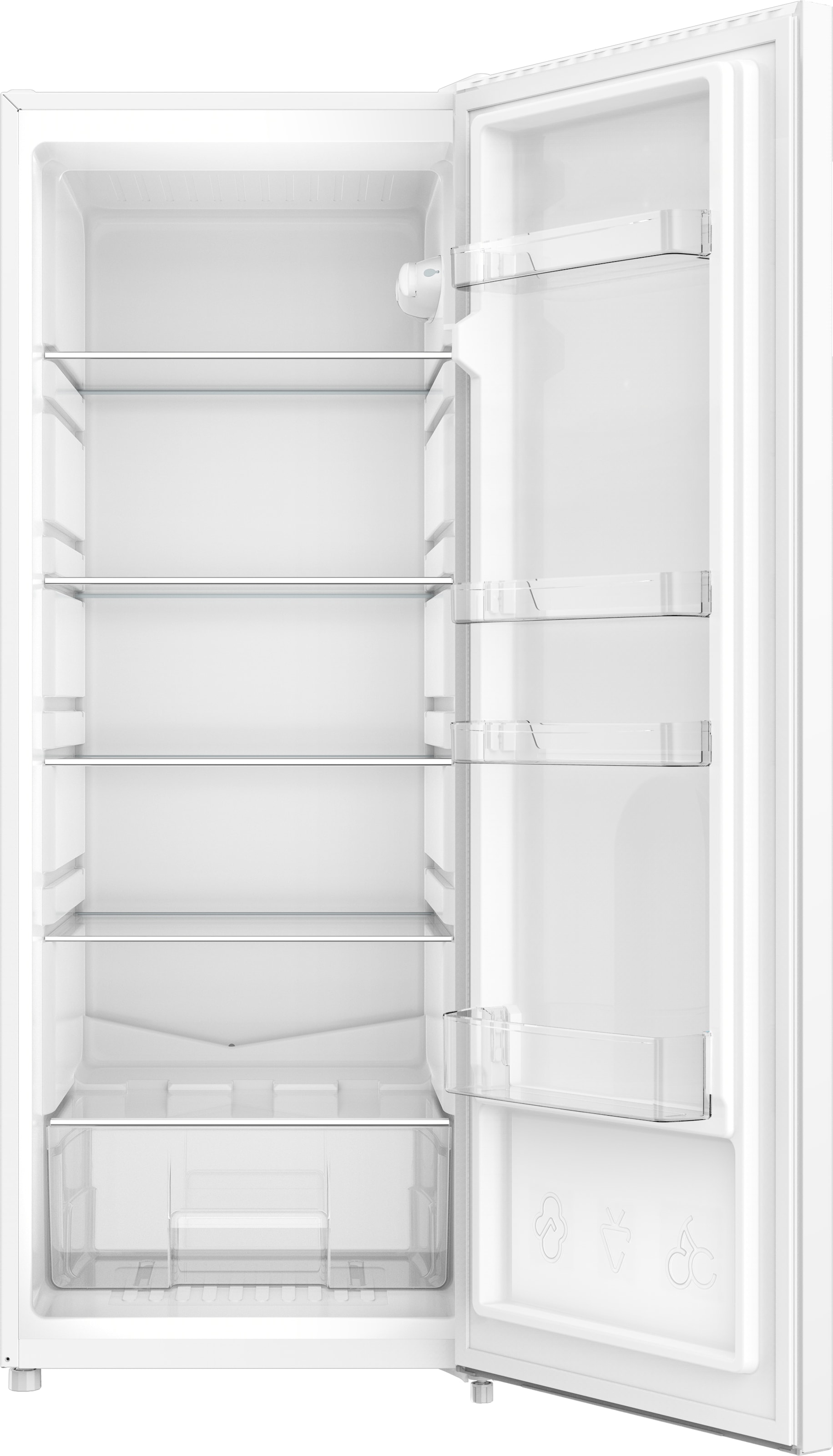 Amica Vollraumkühlschrank »VKS 354 135 W« 144 cm hoch 54 cm breit Mehr Raum für Frische – leise, hell, flexibel organisiert