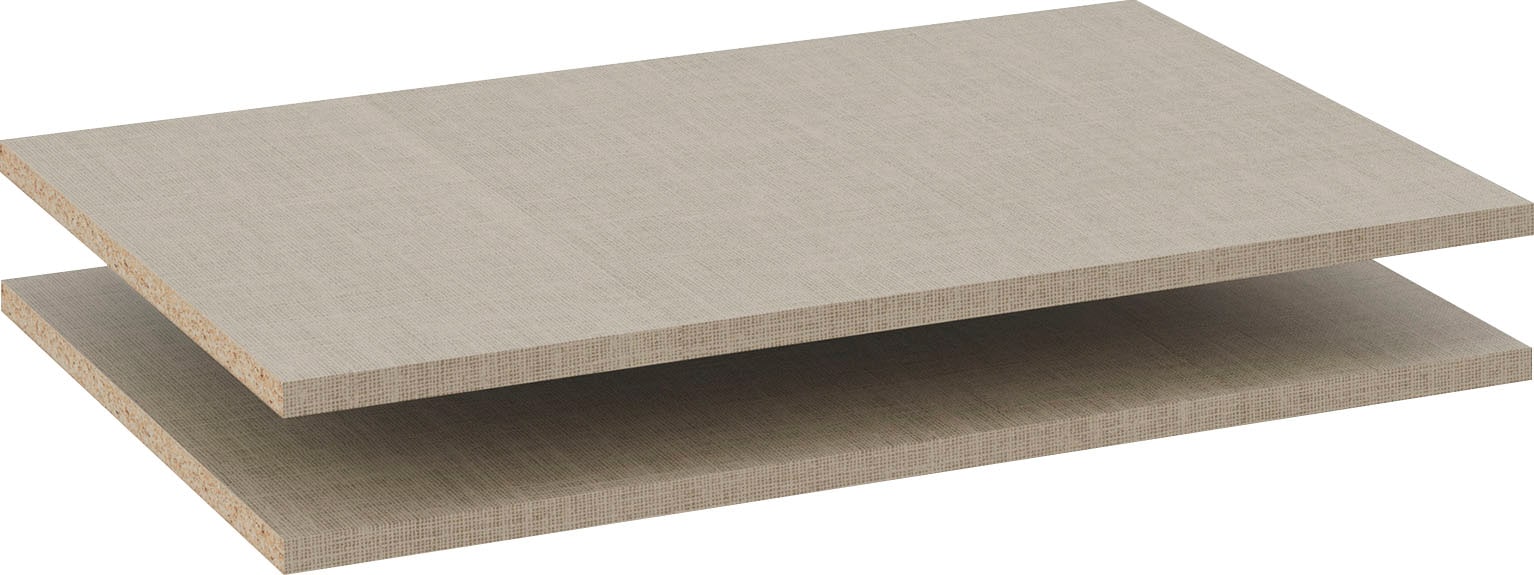 OTTO home Einlegeboden »Zubehör für Schwebetürenschrank PAULLY« 2er-Set Breite 63 cm für Schwebetürenschränke der Serie »PAULLY«