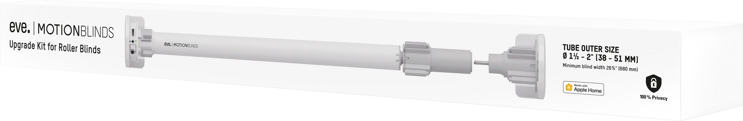 EVE Smart-Home-Station »MotionBlinds Upgrade Kit für Rollos«, (Packung)