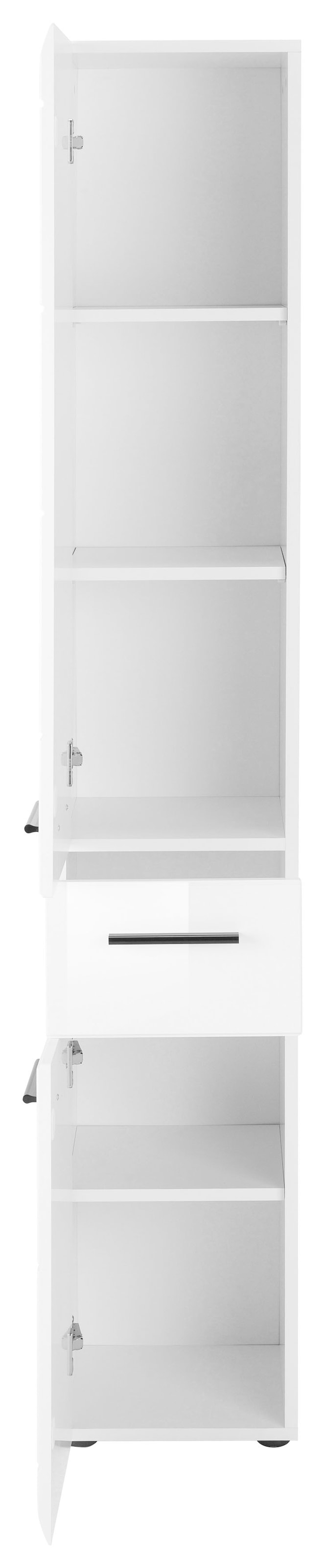 INOSIGN Hochschrank »Sovana«, Badschrank mit einer Schublade und 5 Fächern - (B/T/H) 30/31/182 cm