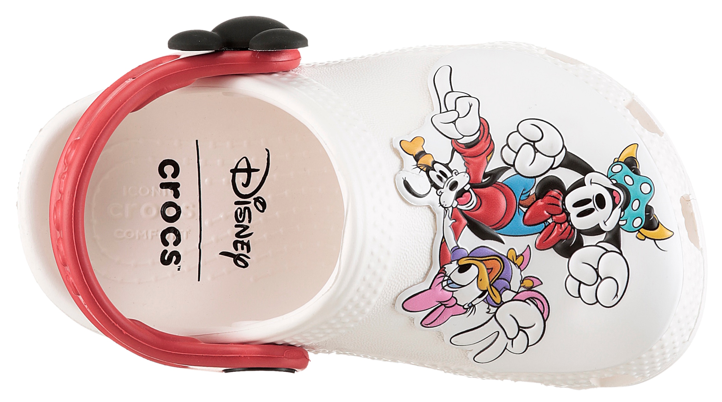 Crocs Clog »Toddler Mickey and Friends Classic Clog«  Hausschuh mit buntem Motiv