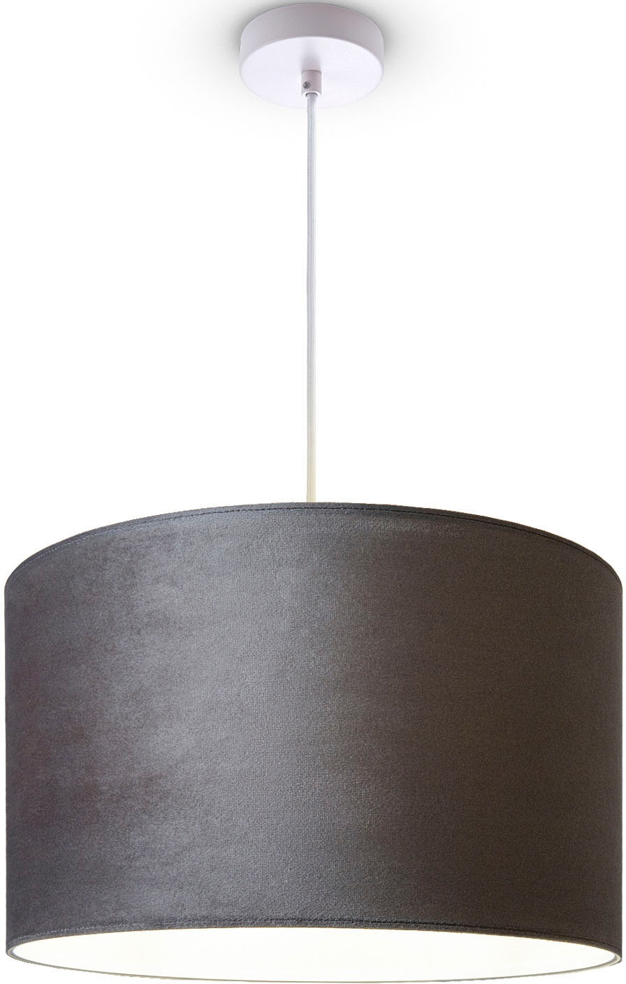 Paco Home Pendelleuchte »Hugo uni Color«, Leuchtmittel E27   ohne Leuchtmit günstig online kaufen