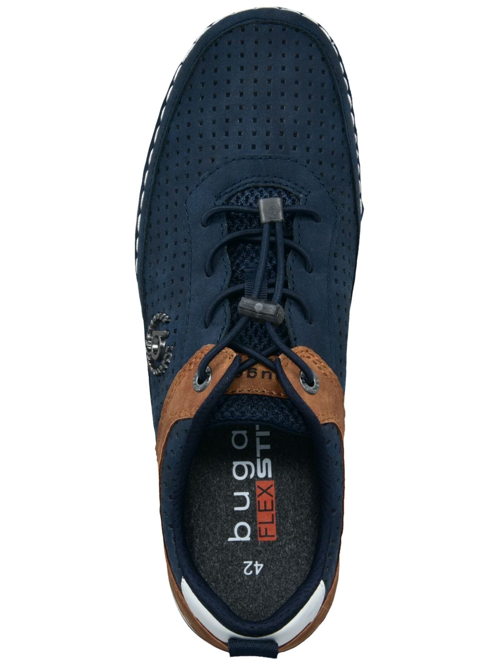 bugatti Schnürschuh »bugatti Halbschuhe Lederimitat«