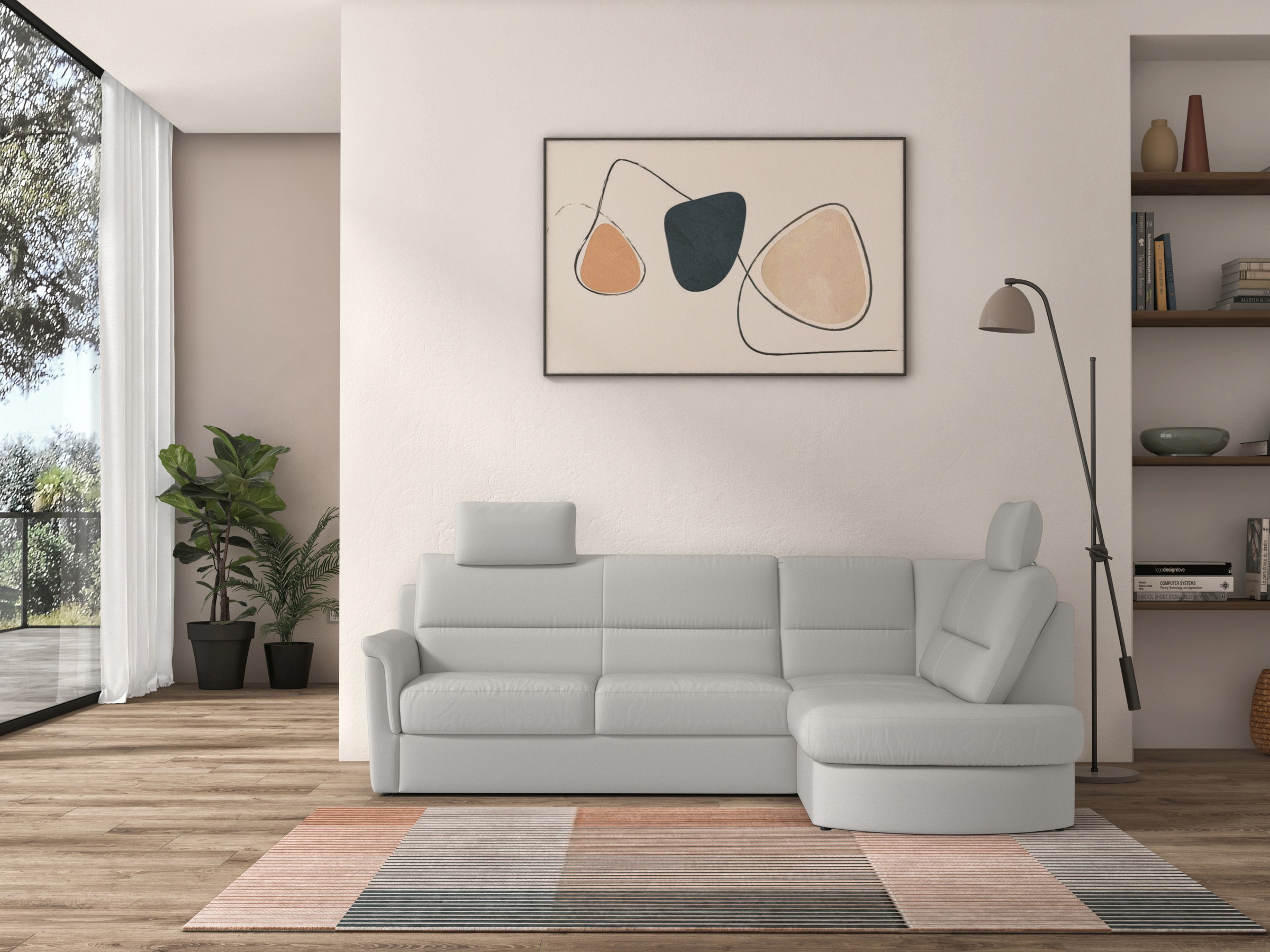 sit&more Ecksofa "Panini L-Form", wahlweise mit Bettfunktion und Bettkasten günstig online kaufen